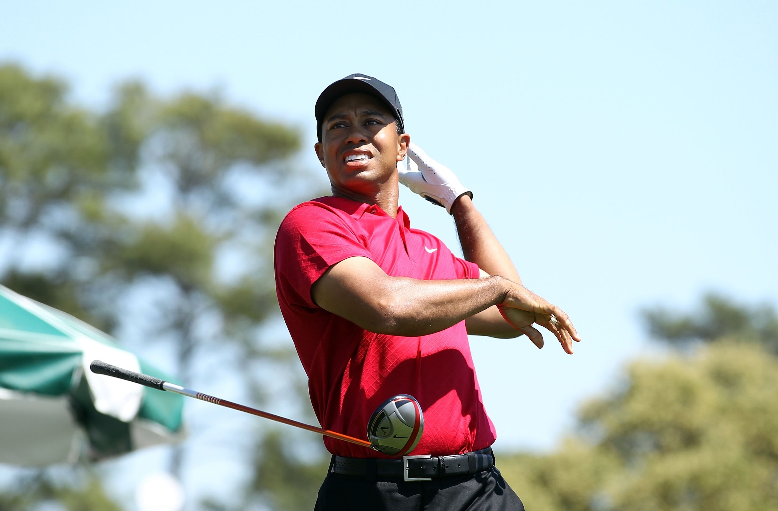 AUGUSTA, GA - APRIL 11: Tiger Woods during the final round of the 2010 Masters Tournament at Augusta National Golf Club on April 11, 2010 in Augusta, Georgia. (Photo by Streeter Lecka/Getty Images for Golf Week) AUGUSTA, GA - APRIL 11: Tiger Woods during the final round of the 2010 Masters Tournament at Augusta National Golf Club on April 11, 2010 in Augusta, Georgia. (Photo by Streeter Lecka/Getty Images for Golf Week)