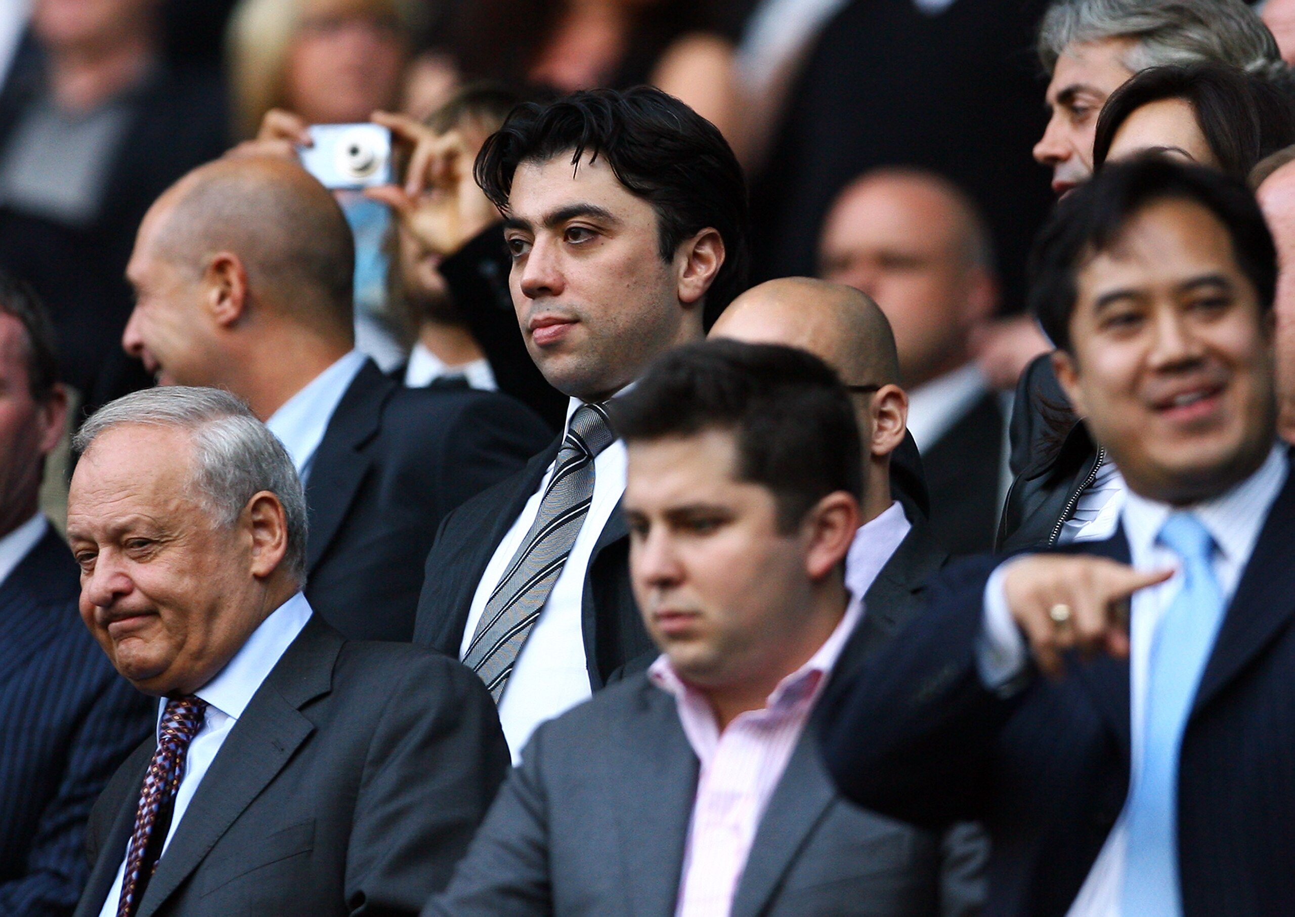 MANCHESTER, UNITED KINGDOM - SEPTEMBER 13: Kia Joorabchian looks on during the Premier League match between Manchester City and Chelsea at The City of Manchester Stadium on September 13, 2008 in Manchester, England. (Photo by Alex Livesey/Getty Images) MANCHESTER, UNITED KINGDOM - SEPTEMBER 13: Kia Joorabchian looks on during the Premier League match between Manchester City and Chelsea at The City of Manchester Stadium on September 13, 2008 in Manchester, England. (Photo by Alex Livesey/Getty Images)