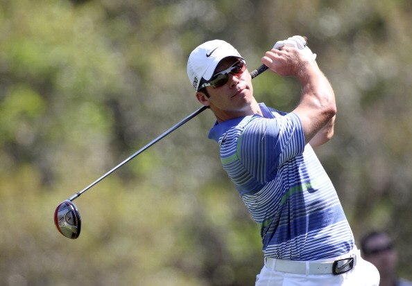 PALM HARBOR, FL - MARCH 18:  Paul Casey of England plays a shot on the 9th hole during the second round of the Transitions Championship at Innisbrook Resort and Golf Club on March 18, 2011 in Palm Harbor, Florida.  (Photo by Sam Greenwood/Getty Images)