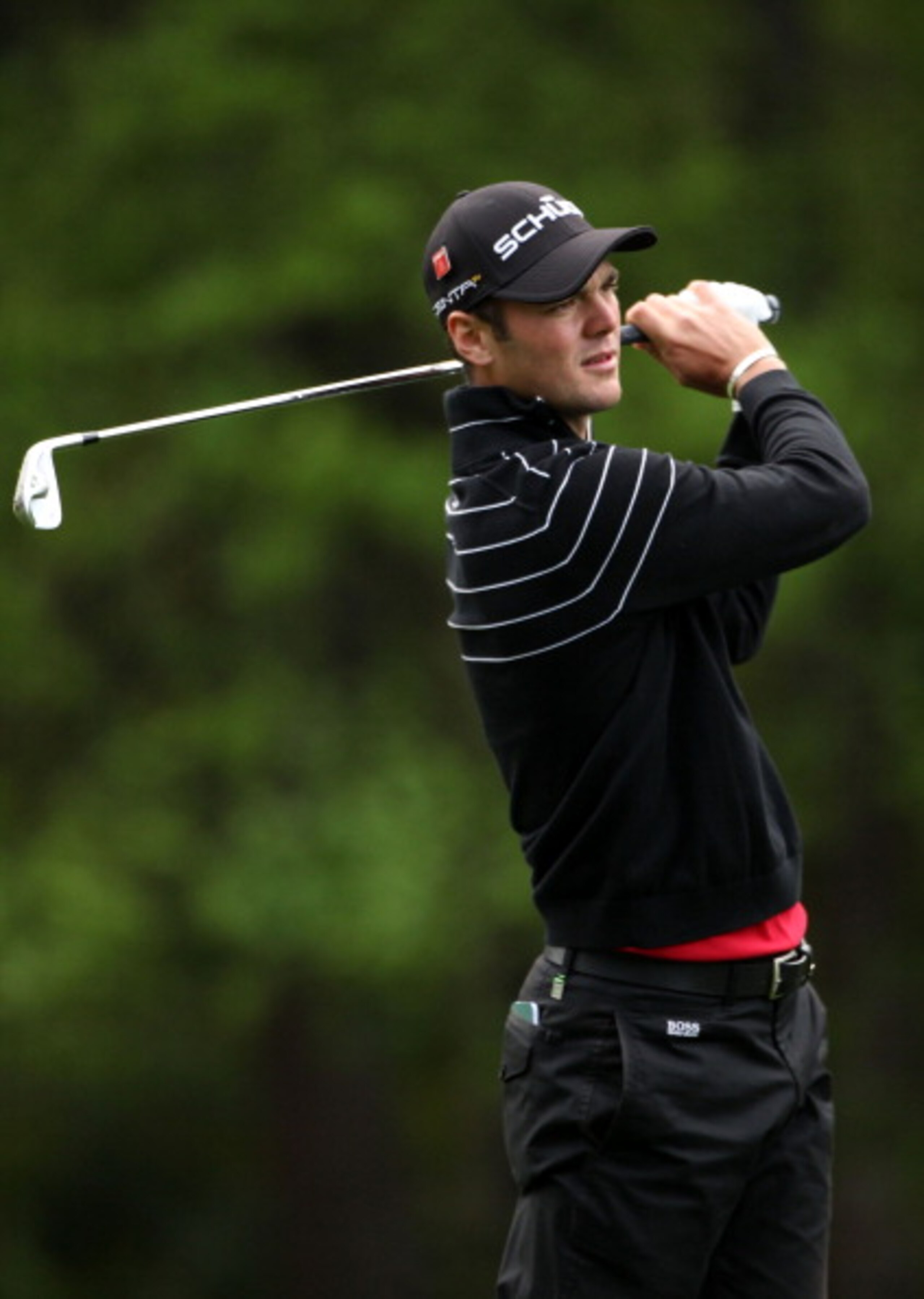 AUGUSTA, GA - APRIL 05:  Martin Kaymer of Germany watches a shot during a practice round prior to the 2011 Masters Tournament at Augusta National Golf Club on April 5, 2011 in Augusta, Georgia.  (Photo by Andrew Redington/Getty Images)