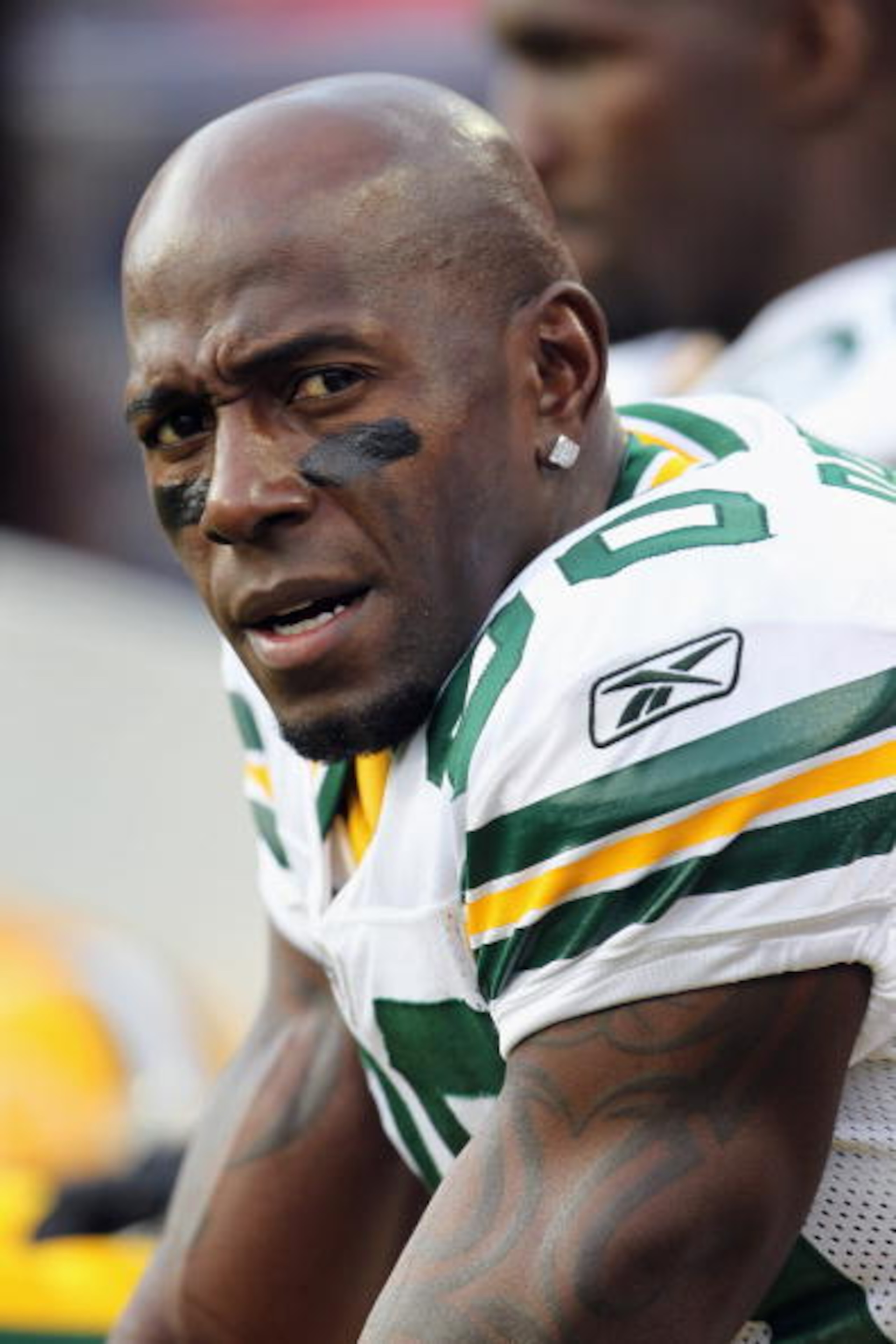 KANSAS CITY, MO - SEPTEMBER 02:  Receiver Donald Driver #80 of the Green Bay Packers in action during player warm-ups prior to the game against the Kansas City Chiefs on September 2, 2010 at Arrowhead Stadium in Kansas City, Missouri.  (Photo by Jamie Squ