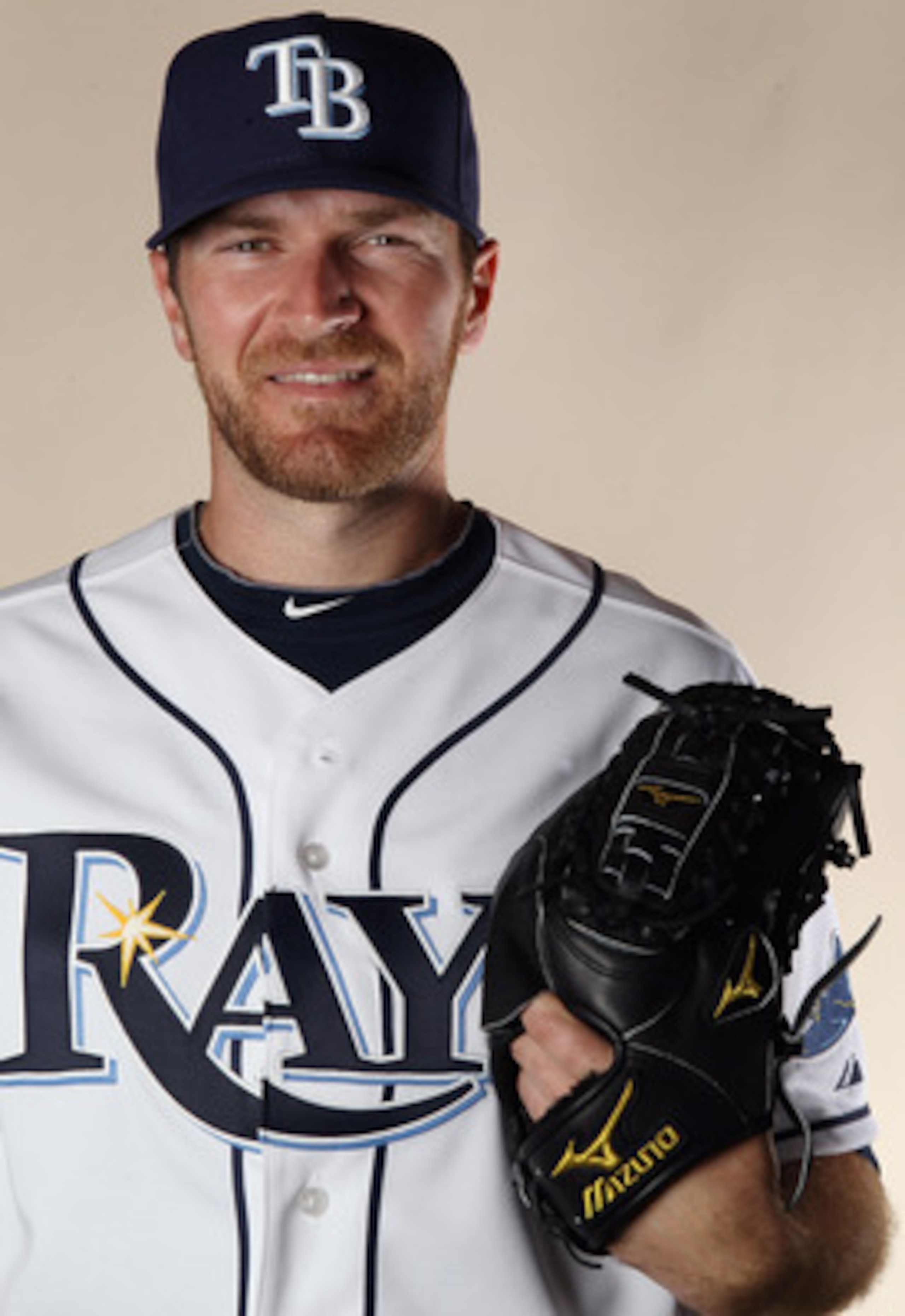FT. MYERS, FL - FEBRUARY 22:  Wade Davis #40 of the Tampa Bay Rays poses for a portrait during the Tampa Bay Rays Photo Day on February 22, 2011 at the Charlotte Sports Complex in Port Charlotte, Florida.  (Photo by Elsa/Getty Images)