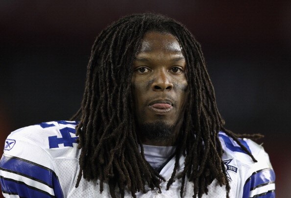 GLENDALE, AZ - DECEMBER 25:  Runningback Marion Barber #24 of the Dallas Cowboys walks the sidelines during the NFL game against the Arizona Cardinals at the University of Phoenix Stadium on December 25, 2010 in Glendale, Arizona. The Cardinals defeated t