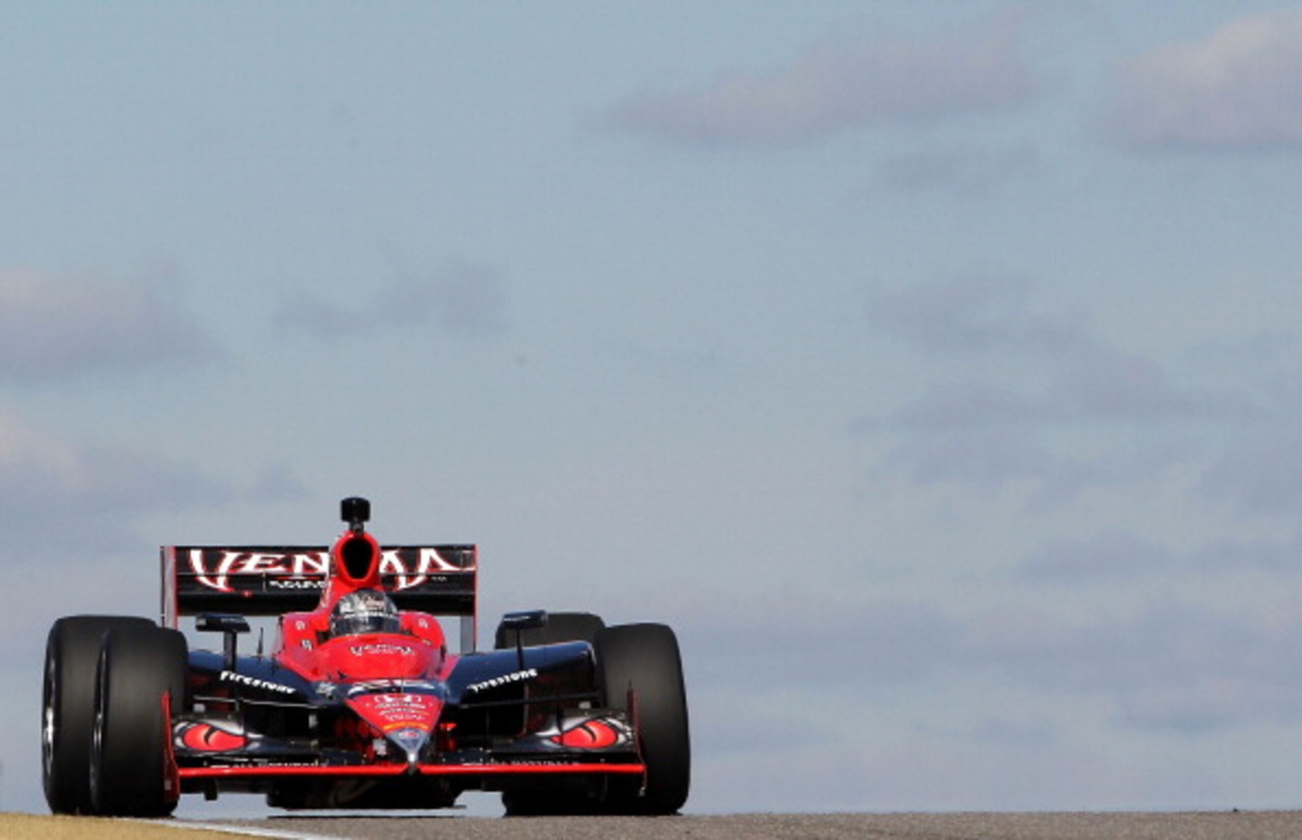 BIRMINGHAM, AL - MARCH 15: Marco Andretti, drives the #26 Team Venom Andretti Autosport Dallara Honda during IZOD IndyCar Series Spring Training at Barber Motorsports Park on March 15, 2011 in Birmingham, Alabama.  (Photo by Nick Laham/Getty Images)