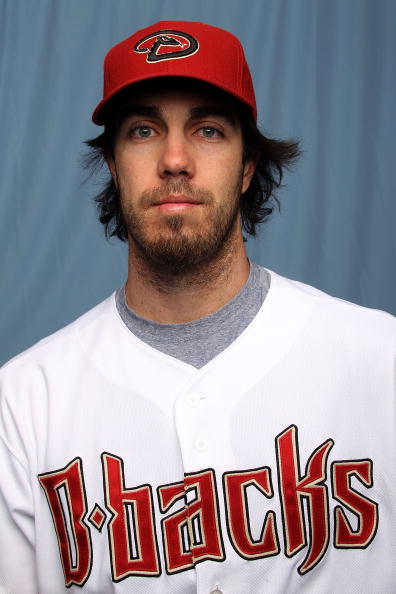 TUCSON, AZ - FEBRUARY 27:  Dan Haren of the Arizona Diamondbacks poses for a photo during Spring Training Media Photo Day at Tucson Electric Park on February 27, 2010 in Tucson, Arizona.  (Photo by Ronald Martinez/Getty Images)