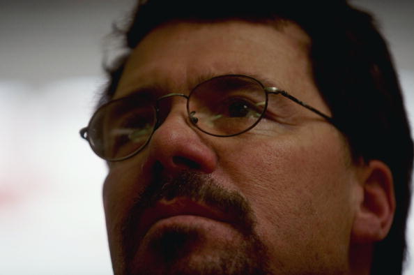 5 Mar 1999:  A close up of Ernie Irvan #36 looking on during practice for the Las Vegas 400 of the NASCAR Winston Cup Series at the Las Vegas Motor Speedway in Las Vegas, Nevada. Mandatory Credit: David Taylor  /Allsport