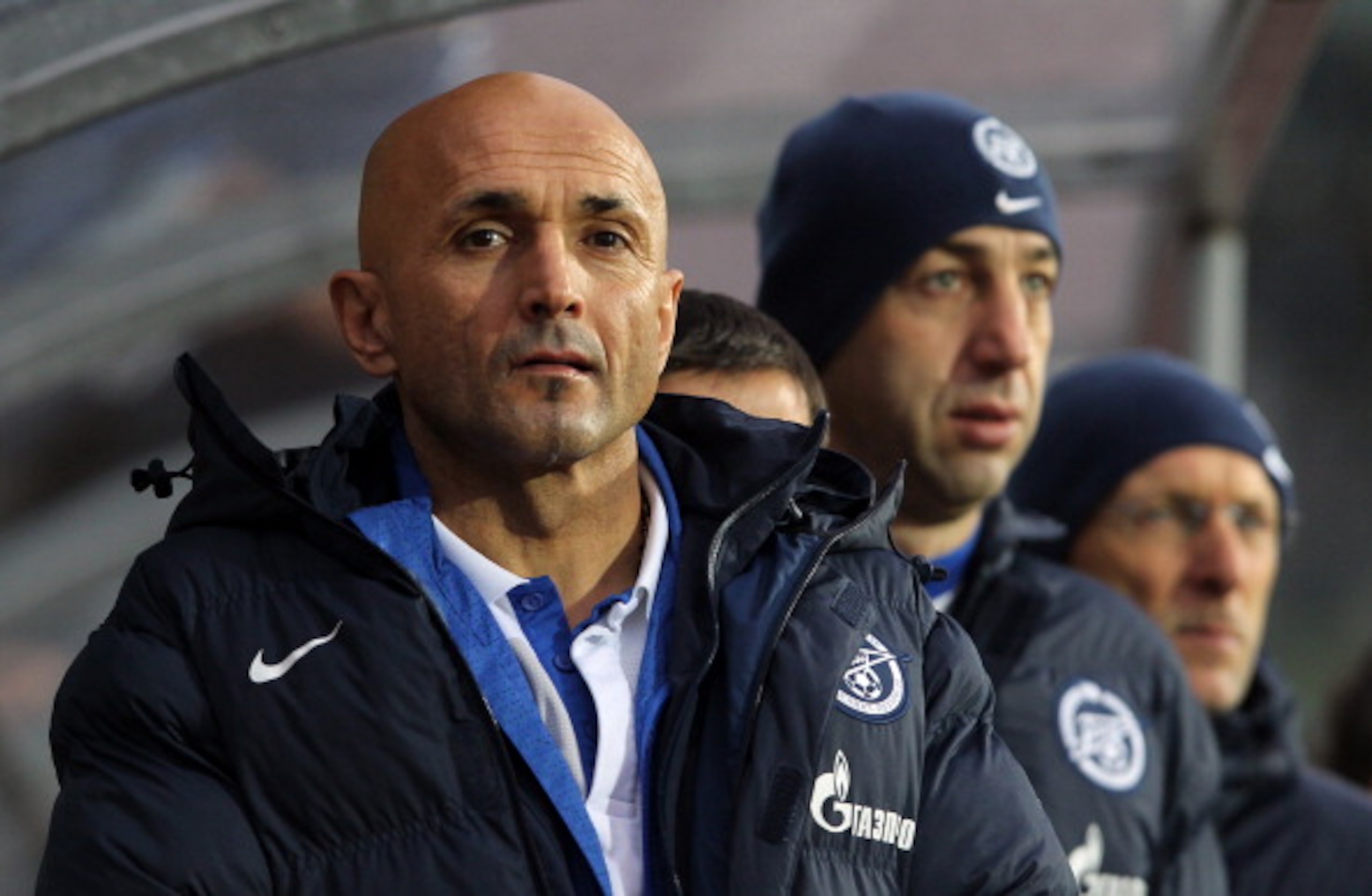 KAZAN, RUSSIA - NOVEMBER 20: Head coach Luciano Spalletti of FC Zenit St. Petersburg looks on during the Russian Football League Championship match between FC Rubin Kazan and FC Zenit St. Petersburg at the Tsentraliniy Stadium on November 20, 2010 in Kaz KAZAN, RUSSIA - NOVEMBER 20: Head coach Luciano Spalletti of FC Zenit St. Petersburg looks on during the Russian Football League Championship match between FC Rubin Kazan and FC Zenit St. Petersburg at the Tsentraliniy Stadium on November 20, 2010 in Kaz