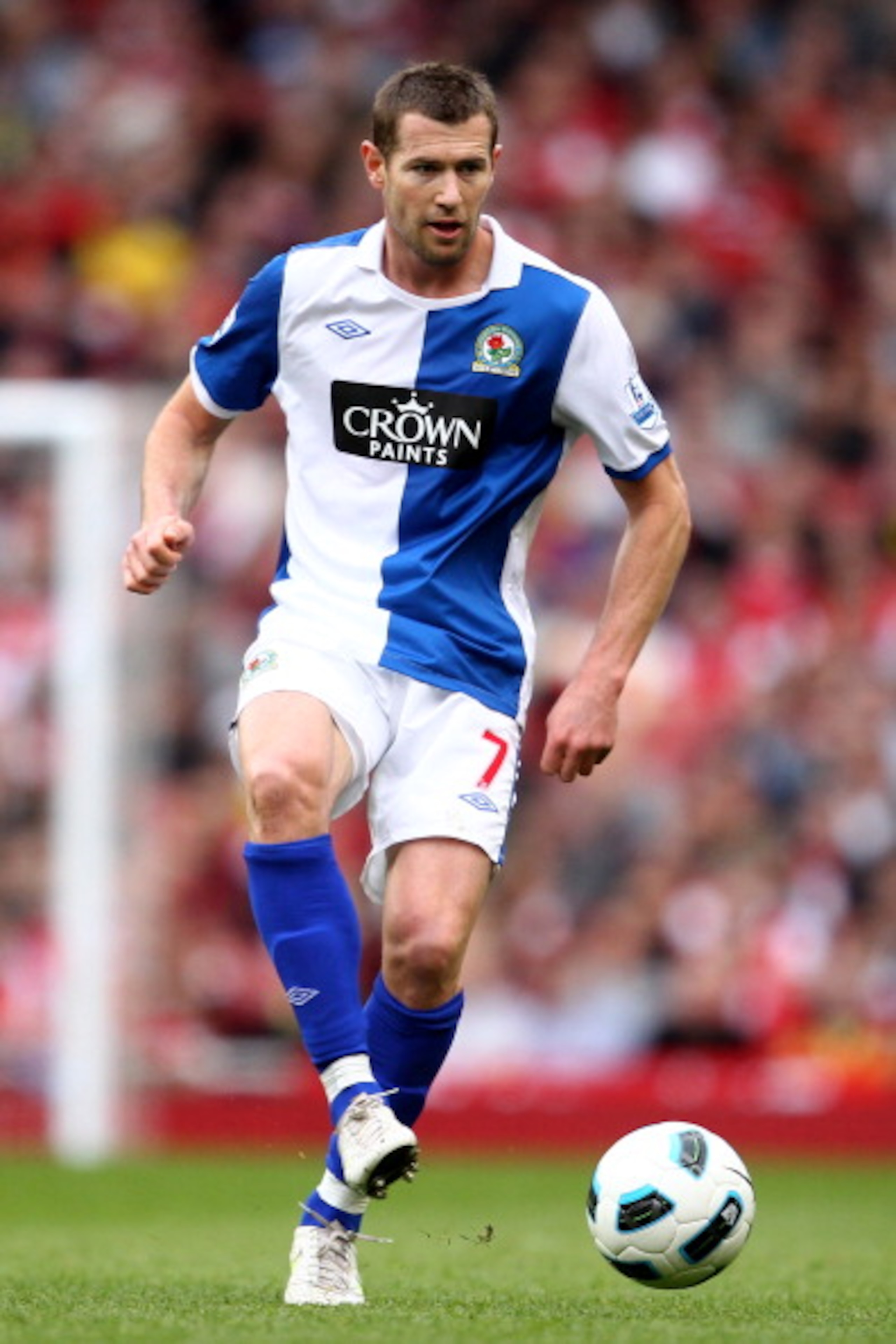 LONDON, ENGLAND - APRIL 02: Brett Emerton of Blackburn on the ball during the Barclays Premier League match between Arsenal and Blackburn Rovers at the Emirates Stadium on April 2, 2011 in London, England. (Photo by Julian Finney/Getty Images) LONDON, ENGLAND - APRIL 02: Brett Emerton of Blackburn on the ball during the Barclays Premier League match between Arsenal and Blackburn Rovers at the Emirates Stadium on April 2, 2011 in London, England. (Photo by Julian Finney/Getty Images)