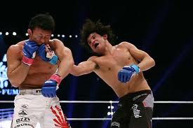 Gilbert Melendez delivering a savage uppercut