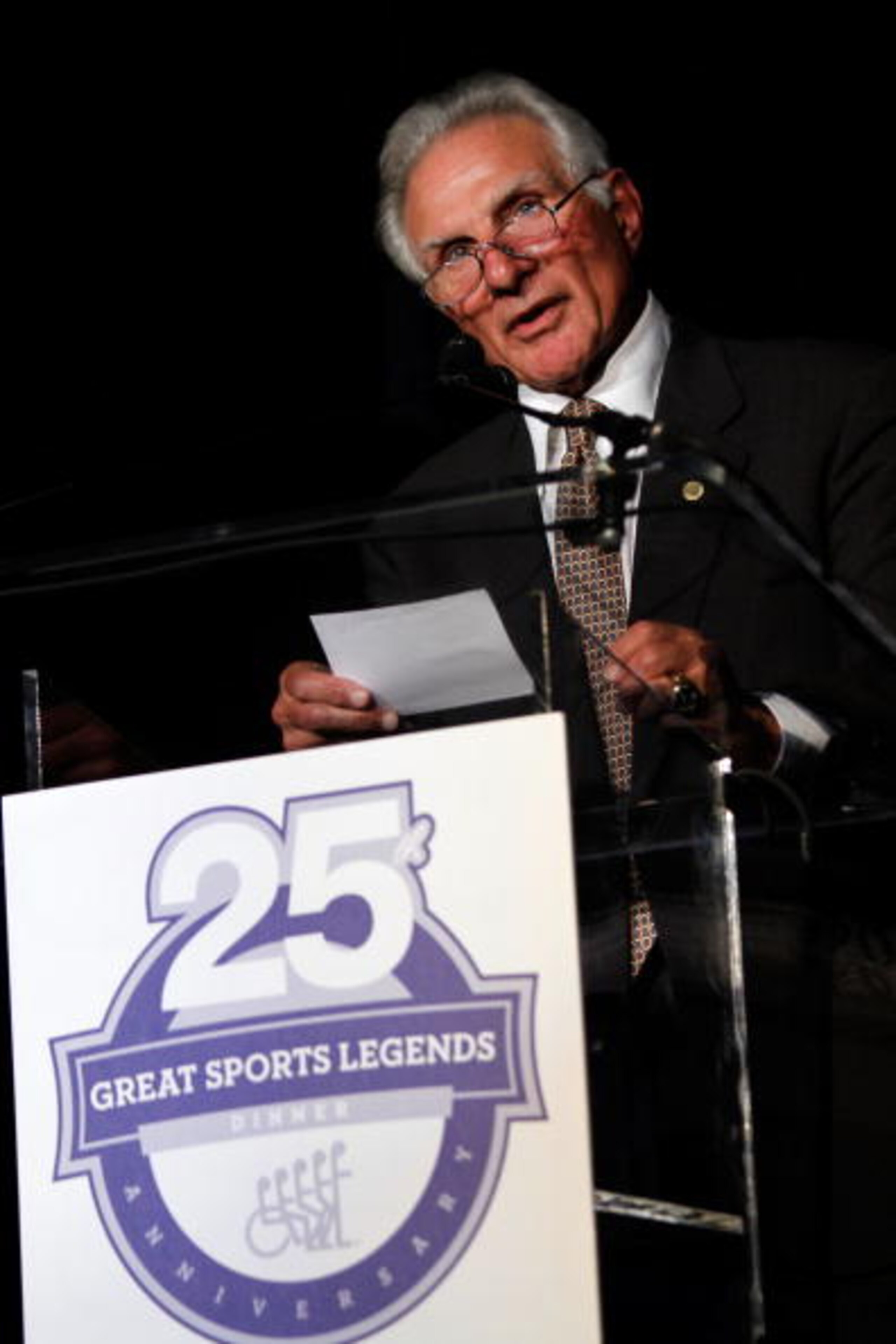 NEW YORK - SEPTEMBER 27:  Founder of The Miami Project and The Buoniconti Fund to Cure Paralysis Nick Buoniconti attends the 25th Great Sports Legends Dinner to benefit The Buoniconti Fund to Cure Paralysis at The Waldorf=Astoria on September 27, 2010 in