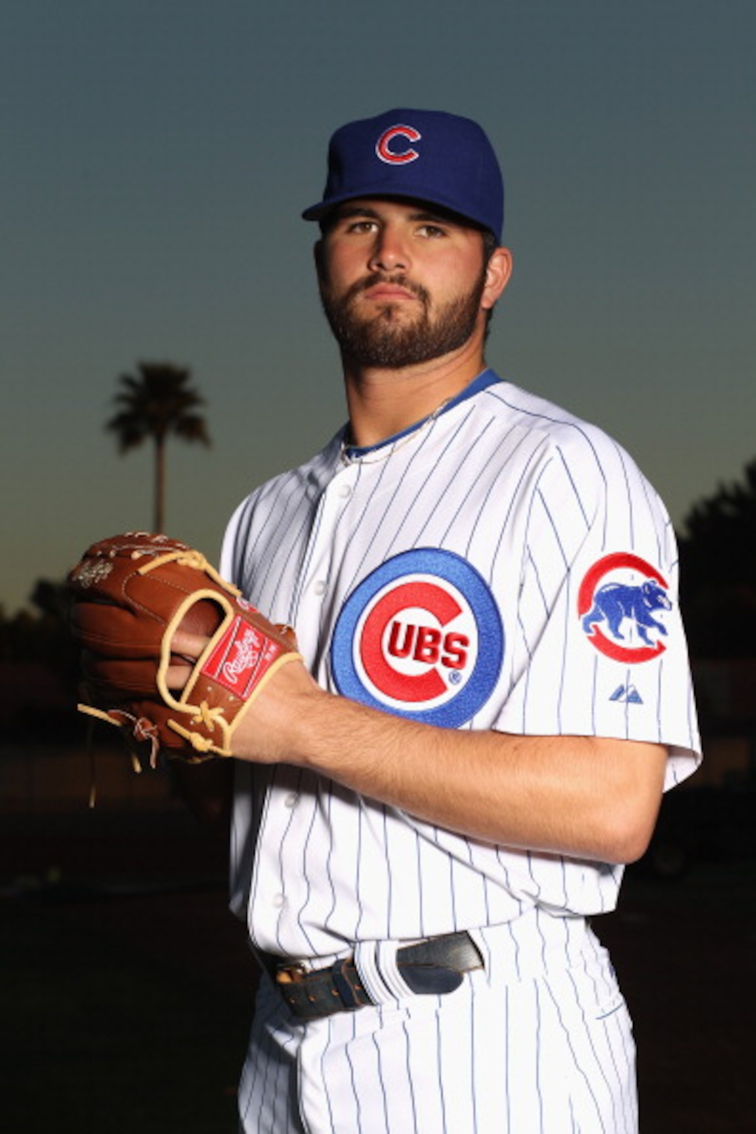 MESA, AZ - FEBRUARY 22:  Trey McNutt #71 of the Chicago Cubs poses for a portrait during media photo day at Finch Park on February 22, 2011 in Mesa, Arizona.  (Photo by Ezra Shaw/Getty Images)