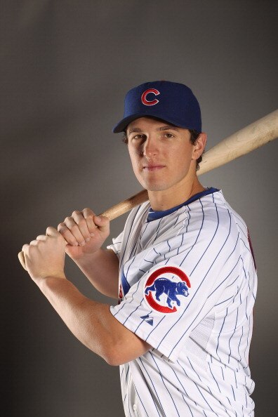 MESA, AZ - FEBRUARY 22:  Josh Vitters #61 of the Chicago Cubs poses for a portrait during media photo day at Finch Park on February 22, 2011 in Mesa, Arizona.  (Photo by Ezra Shaw/Getty Images)