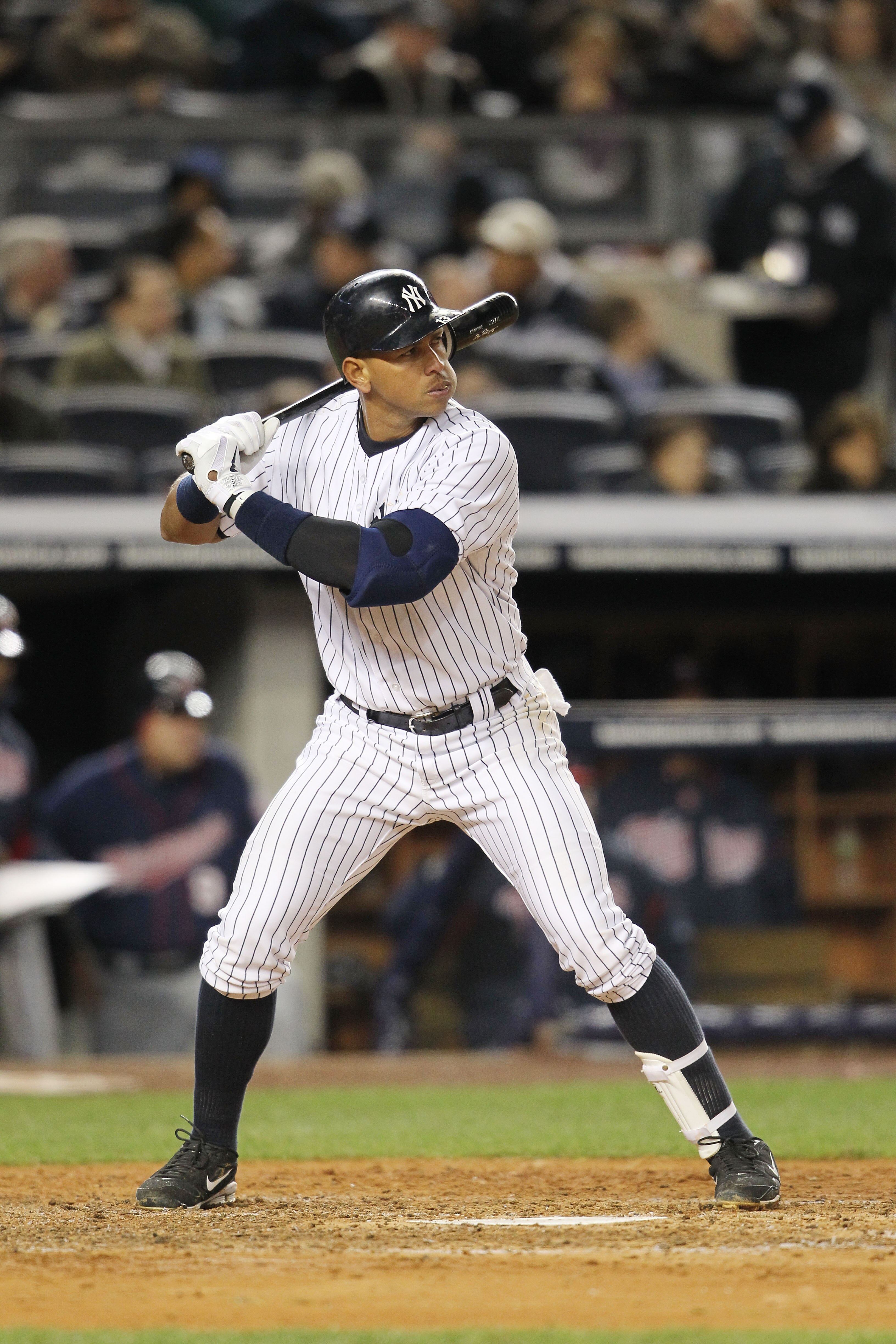 NEW YORK, NY - APRIL 05: Alex Rodriguez #13 of the New York Yankees against the Minnesota Twins at Yankee Stadium on April 5, 2011 in the Bronx borough of New York City. (Photo by Nick Laham/Getty Images) NEW YORK, NY - APRIL 05: Alex Rodriguez #13 of the New York Yankees against the Minnesota Twins at Yankee Stadium on April 5, 2011 in the Bronx borough of New York City. (Photo by Nick Laham/Getty Images)