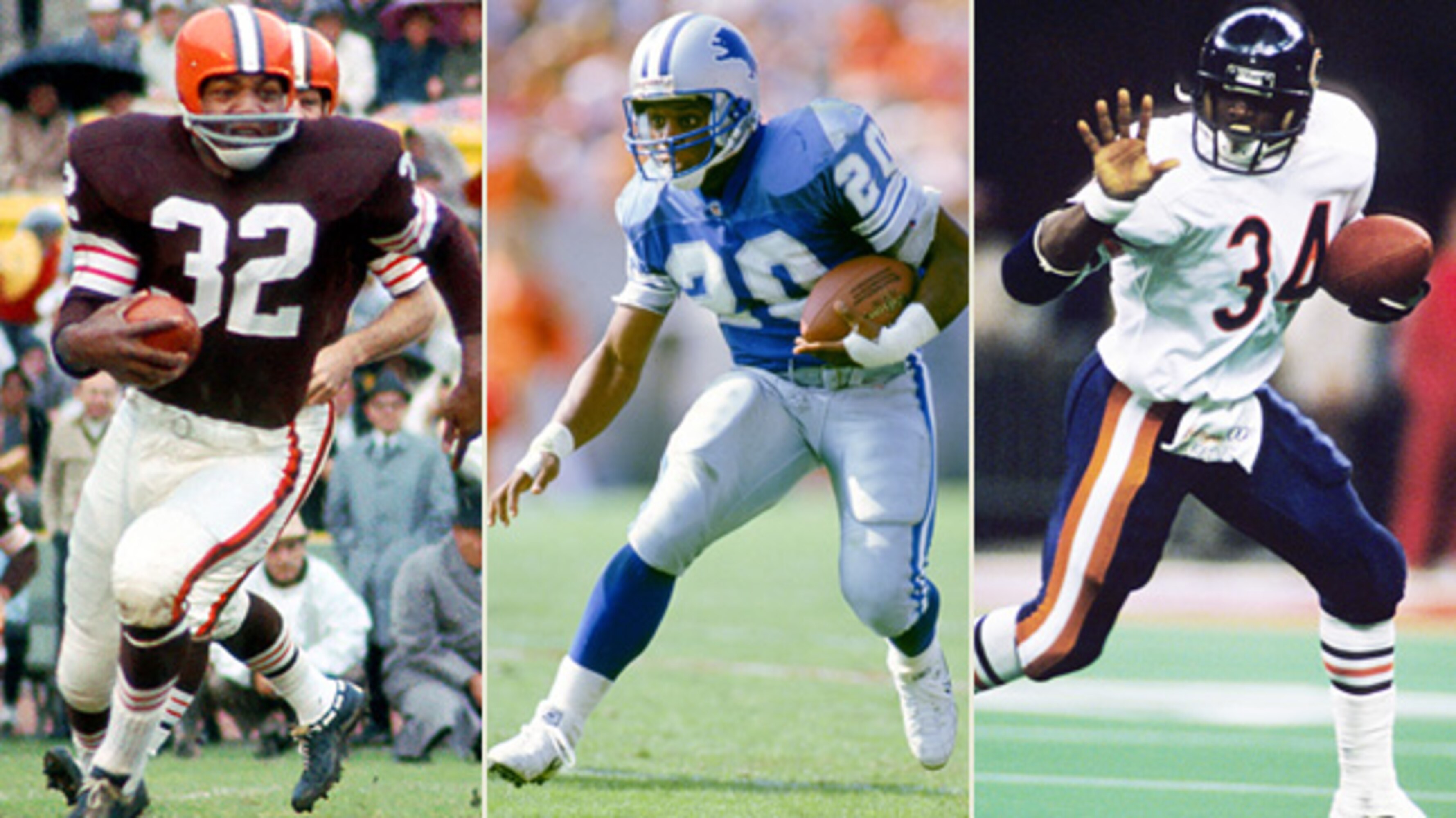 NFL History: The 50 Greatest Running Backs in NFL History