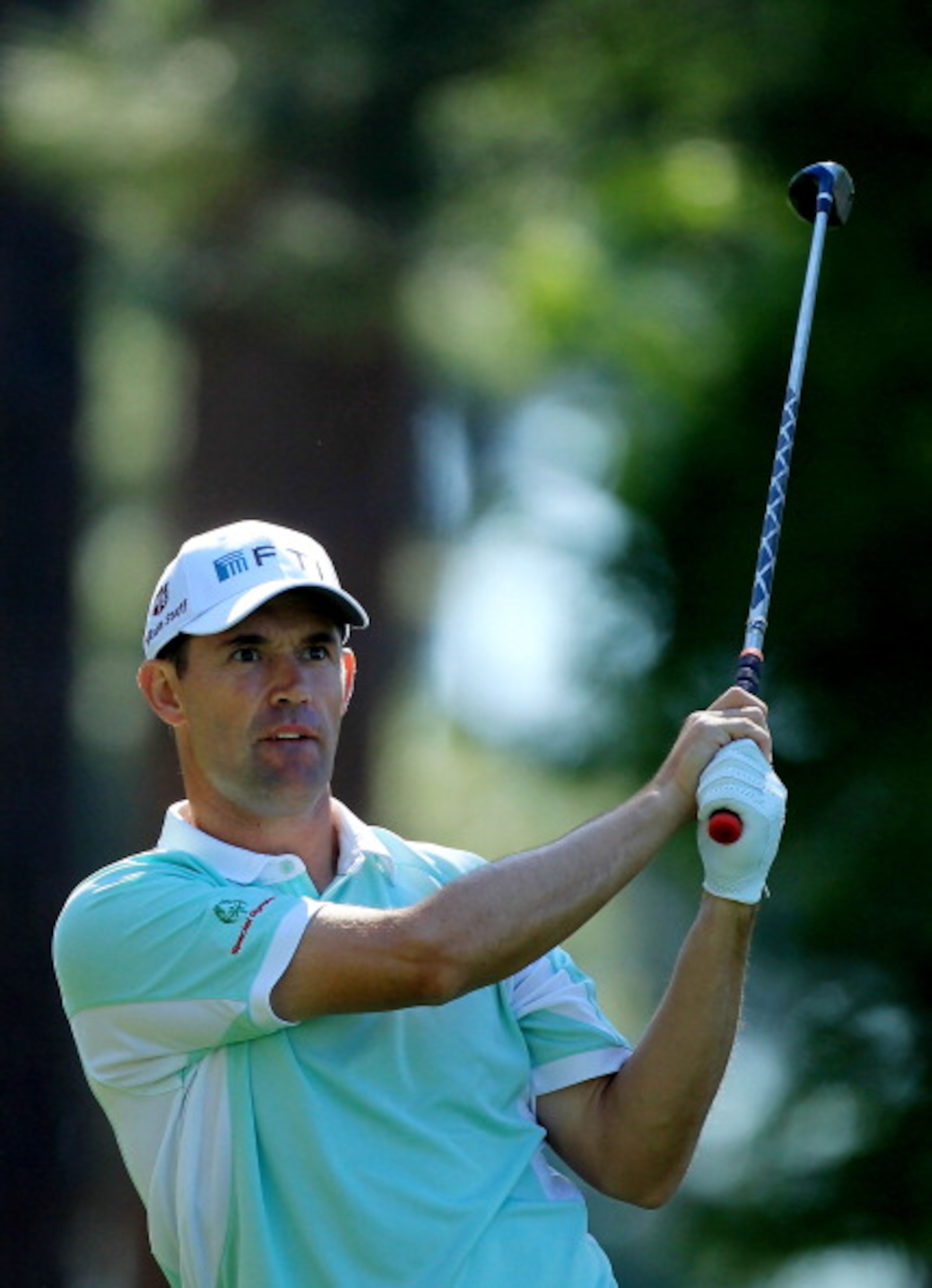 AUGUSTA, GA - APRIL 07:  Padraig Harrington of Ireland hits his tee shot on the fourth hole during the first round of the 2011 Masters Tournament at Augusta National Golf Club on April 7, 2011 in Augusta, Georgia.  (Photo by David Cannon/Getty Images)