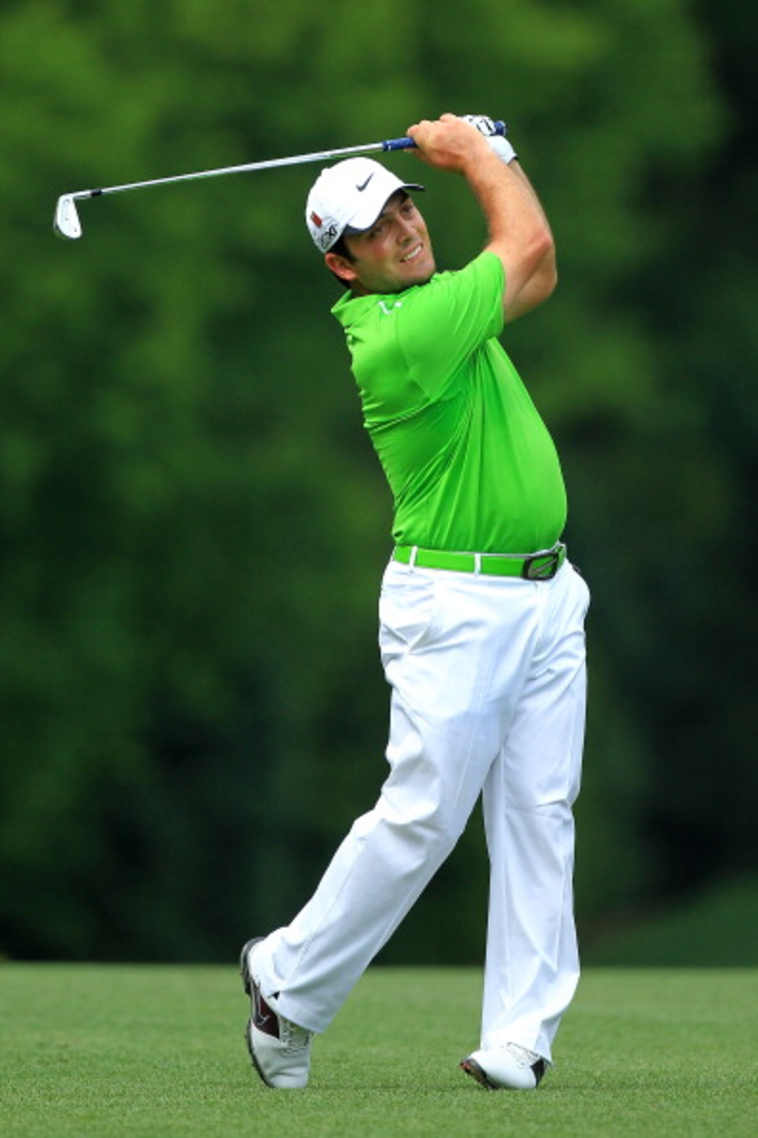 AUGUSTA, GA - APRIL 08: Francesco Molinari of Italy hits his second shot on the fifth hole during the second round of the 2011 Masters Tournament at Augusta National Golf Club on April 8, 2011 in Augusta, Georgia. (Photo by David Cannon/Getty Images) AUGUSTA, GA - APRIL 08: Francesco Molinari of Italy hits his second shot on the fifth hole during the second round of the 2011 Masters Tournament at Augusta National Golf Club on April 8, 2011 in Augusta, Georgia. (Photo by David Cannon/Getty Images)