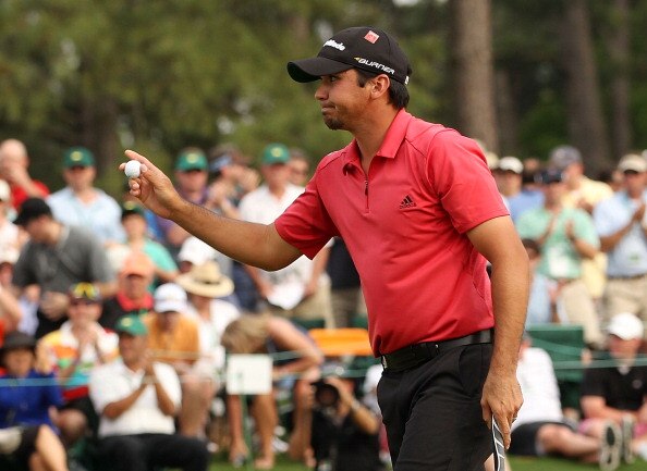 AUGUSTA, GA - APRIL 08:  Jason Day of Australia waves as he walks across the 18th green during the second round of the 2011 Masters Tournament at Augusta National Golf Club on April 8, 2011 in Augusta, Georgia.  (Photo by Andrew Redington/Getty Images)