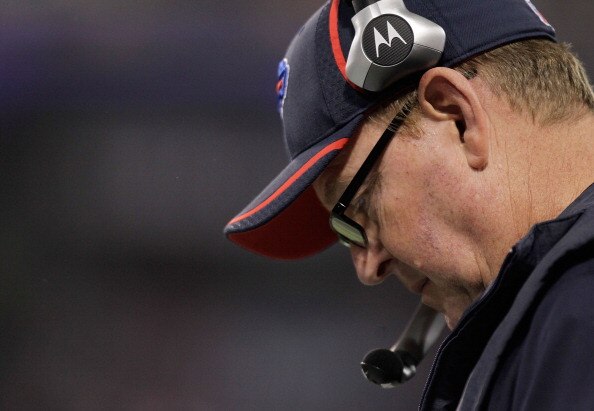 MINNEAPOLIS, MN - DECEMBER 05:  Head coach of the Buffalo Bills, Chan Gailey looks on from the sideline against the Minnesota Vikings at the Mall of America Field at the Hubert H. Humphrey Metrodome on December 5, 2010 in Minneapolis, Minnesota.  (Photo b