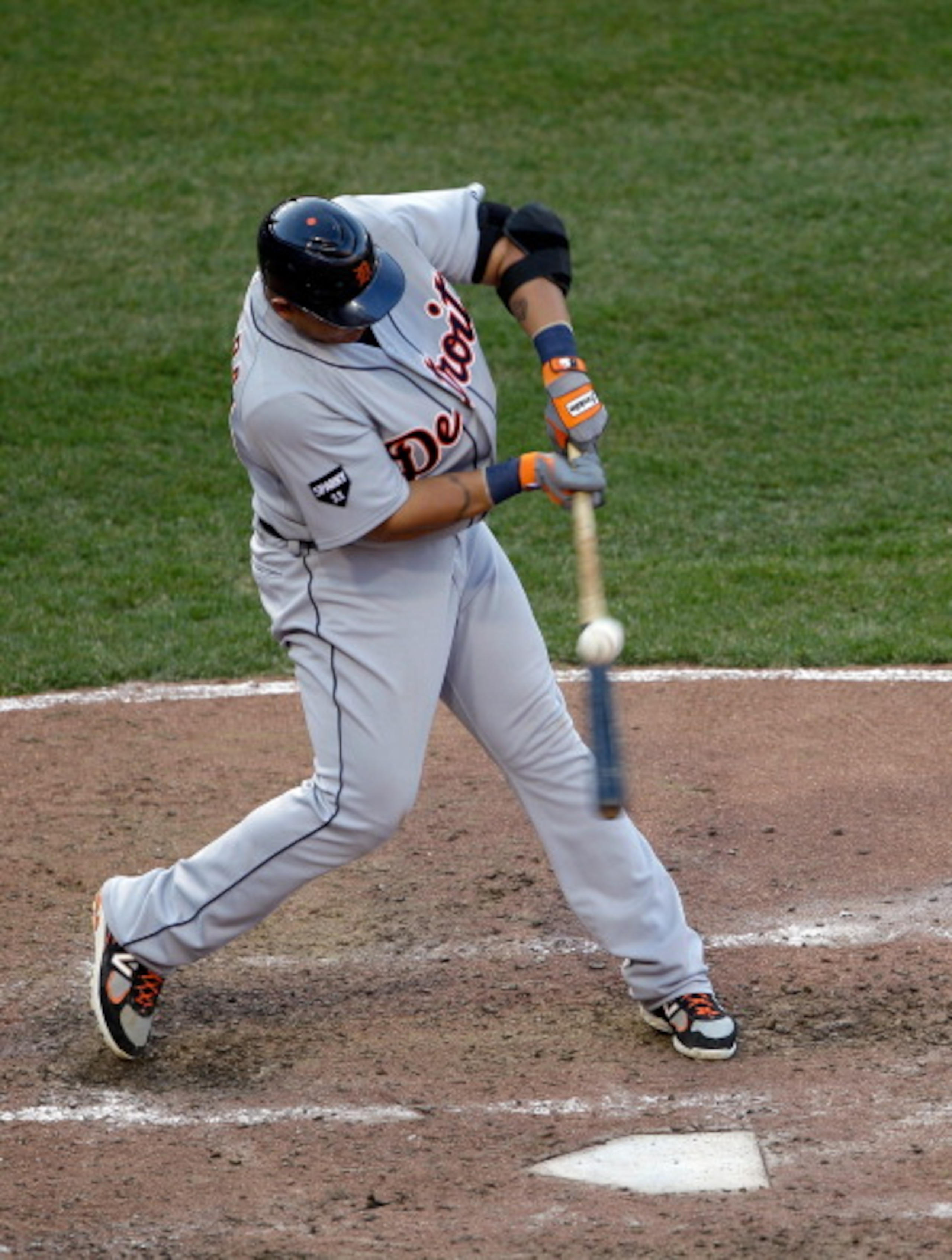 BALTIMORE, MD - APRIL 04: Miguel Cabrera #24 of the Detroit Tigers fouls off a pitch against the Baltimore Orioles during opening day at Oriole Park at Camden Yards on April 4, 2011 in Baltimore, Maryland. (Photo by Rob Carr/Getty Images) BALTIMORE, MD - APRIL 04: Miguel Cabrera #24 of the Detroit Tigers fouls off a pitch against the Baltimore Orioles during opening day at Oriole Park at Camden Yards on April 4, 2011 in Baltimore, Maryland. (Photo by Rob Carr/Getty Images)