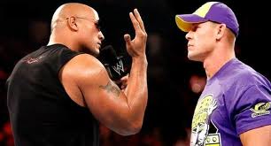 The Rock and John Cena