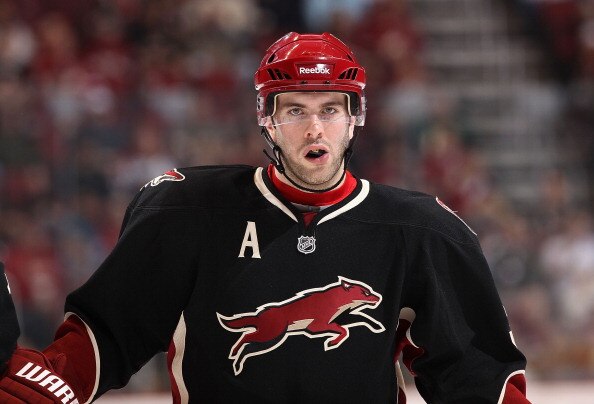 GLENDALE, AZ - MARCH 22:  Keith Yandle #3 of the Phoenix Coyotes during the NHL game against the St. Louis Blues at Jobing.com Arena on March 22, 2011 in Glendale, Arizona.  The Coyotes defeated the Blues 2-1.  (Photo by Christian Petersen/Getty Images)