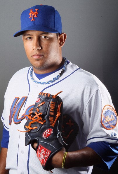 PORT ST. LUCIE, FL - FEBRUARY 24:  RY 24:  RY 24:  Manuel Alvarez #67 of the New York Mets poses for a portrait during the New York Mets Photo Day on February 24, 2011 at Digital Domain Park in Port St. Lucie, Florida.  (Photo by Elsa/Getty Images)