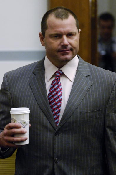 WASHINGTON - FEBRUARY 05:  Former New York Yankees pitcher Roger Clemens arrives to be deposed by the House Oversight and Government Reform Committee about steroid use in Major League Baseball, February 5, 2008 in Washington. Baseball's Mitchell Report in