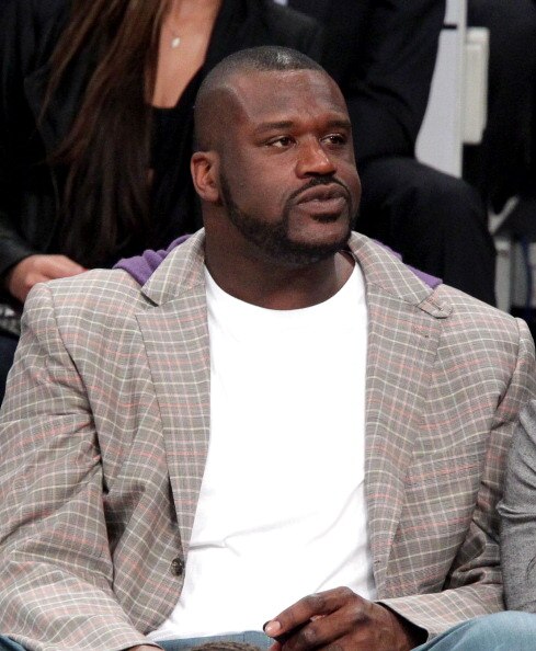 LOS ANGELES, CA - FEBRUARY 19:  Shaquille O'Neal of the Boston Celtics attends NBA All-Star Saturday night presented by State Farm at Staples Center on February 19, 2011 in Los Angeles, California.  (Photo by Noel Vasquez/Getty Images)