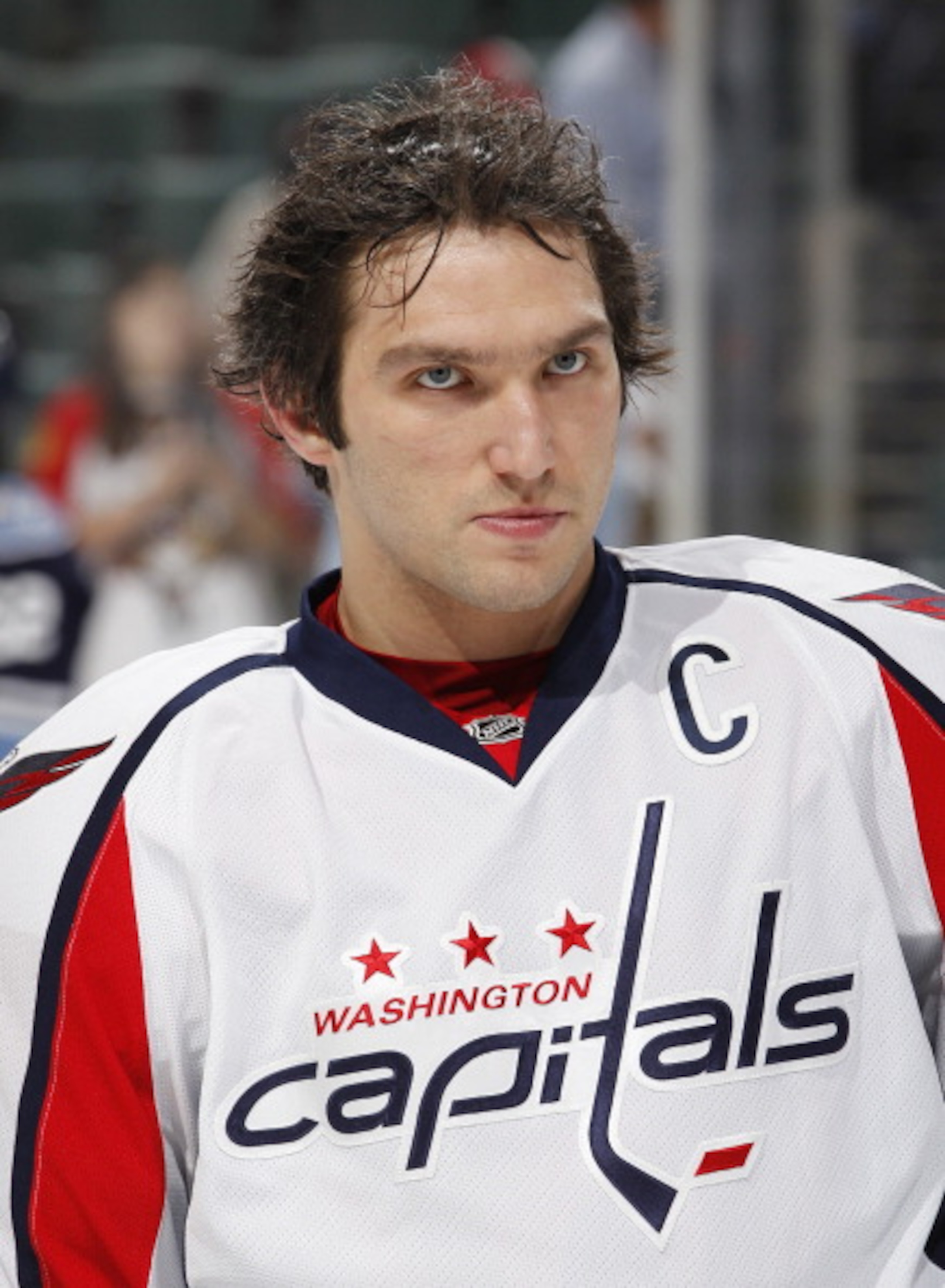 SUNRISE, FL - APRIL 9: Alex Ovechkin #8 of the Washington Capitals skates prior to the NHL game against the Florida Panthers on April 9, 2011 at the BankAtlantic Center in Sunrise, Florida. (Photo by Joel Auerbach/Getty Images)