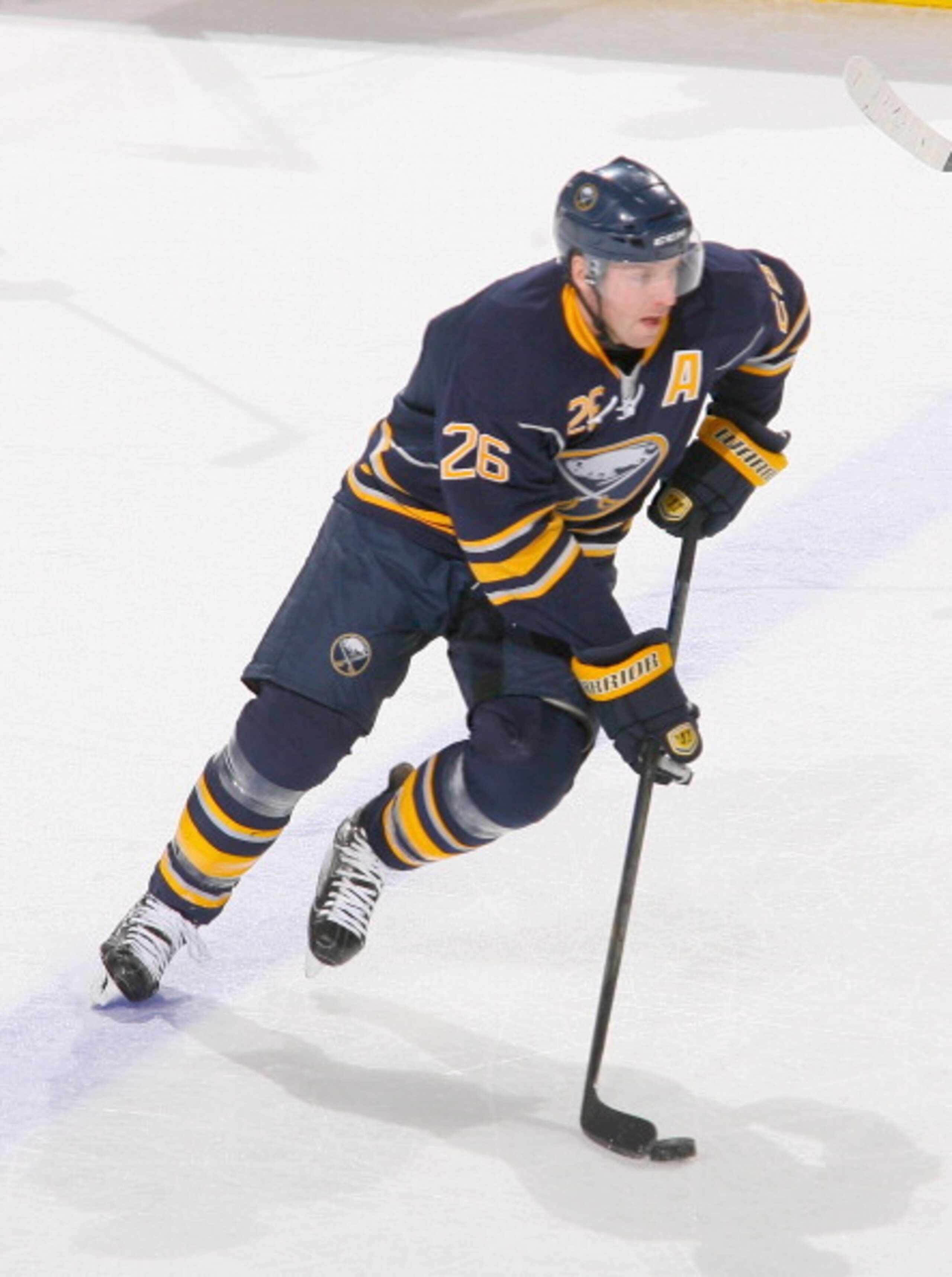 BUFFALO, NY - MARCH 20: Thomas Vanek #26 of the Buffalo Sabres skates against the Nashville Predators at HSBC Arena on March 20, 2011 in Buffalo, New York. Nashville won 4-3 in overtime. (Photo by Rick Stewart/Getty Images) BUFFALO, NY - MARCH 20: Thomas Vanek #26 of the Buffalo Sabres skates against the Nashville Predators at HSBC Arena on March 20, 2011 in Buffalo, New York. Nashville won 4-3 in overtime. (Photo by Rick Stewart/Getty Images)