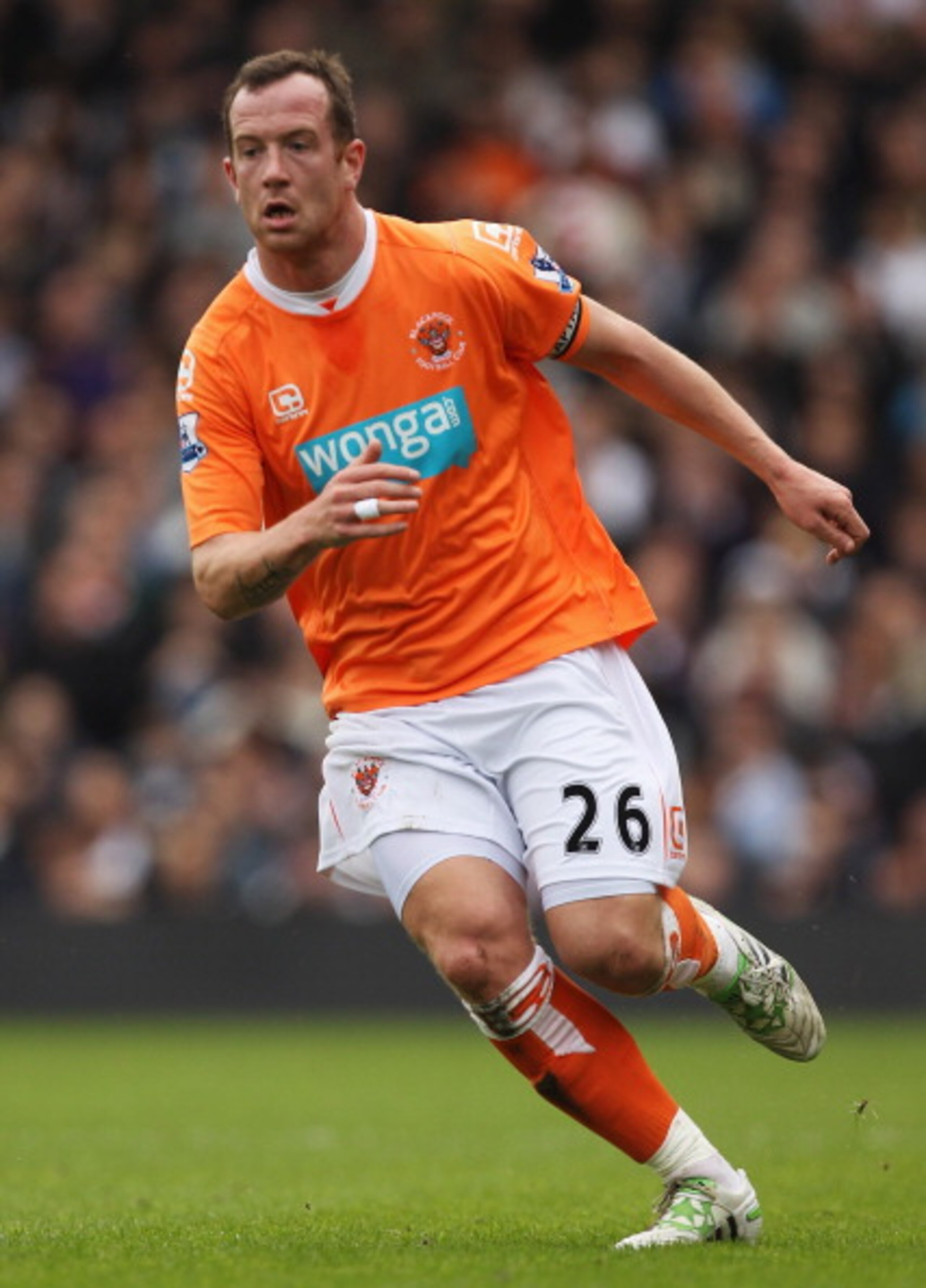 LONDON, ENGLAND - APRIL 03: Charlie Adam of Blackpool in action during the Barclays Premier League match between Fulham and Blackpool at Craven Cottage on April 3, 2011 in London, England. (Photo by Ian Walton/Getty Images) LONDON, ENGLAND - APRIL 03: Charlie Adam of Blackpool in action during the Barclays Premier League match between Fulham and Blackpool at Craven Cottage on April 3, 2011 in London, England. (Photo by Ian Walton/Getty Images)