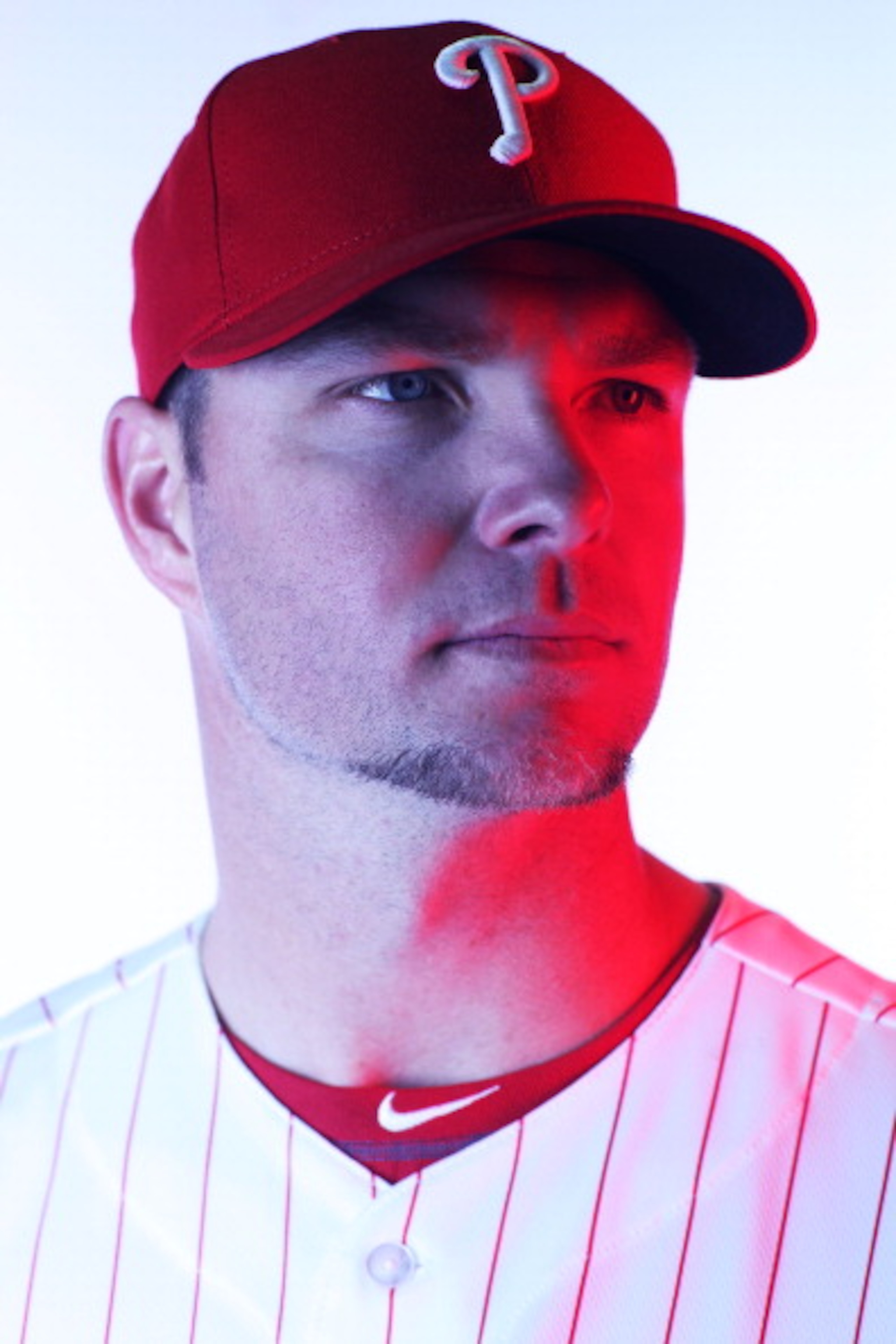 CLEARWATER, FL - FEBRUARY 22: (EDITORS NOTE: Image was shot with a colored gel on lights) Ryan Madson #46 of the Philadelphia Phillies poses for a photo during Spring Training Media Photo Day at Bright House Networks Field on February 22, 2011 in Clearwa CLEARWATER, FL - FEBRUARY 22: (EDITORS NOTE: Image was shot with a colored gel on lights) Ryan Madson #46 of the Philadelphia Phillies poses for a photo during Spring Training Media Photo Day at Bright House Networks Field on February 22, 2011 in Clearwa