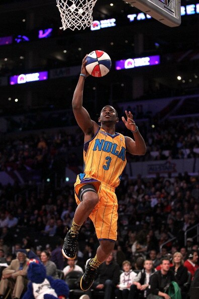 LOS ANGELES, CA - FEBRUARY 19:  Chris Paul #3 of the New Orleans Hornets competes in the Taco Bell Skills Challenge apart of NBA All-Star Saturday Night at Staples Center on February 19, 2011 in Los Angeles, California.  (Photo by Jeff Gross/Getty Images)