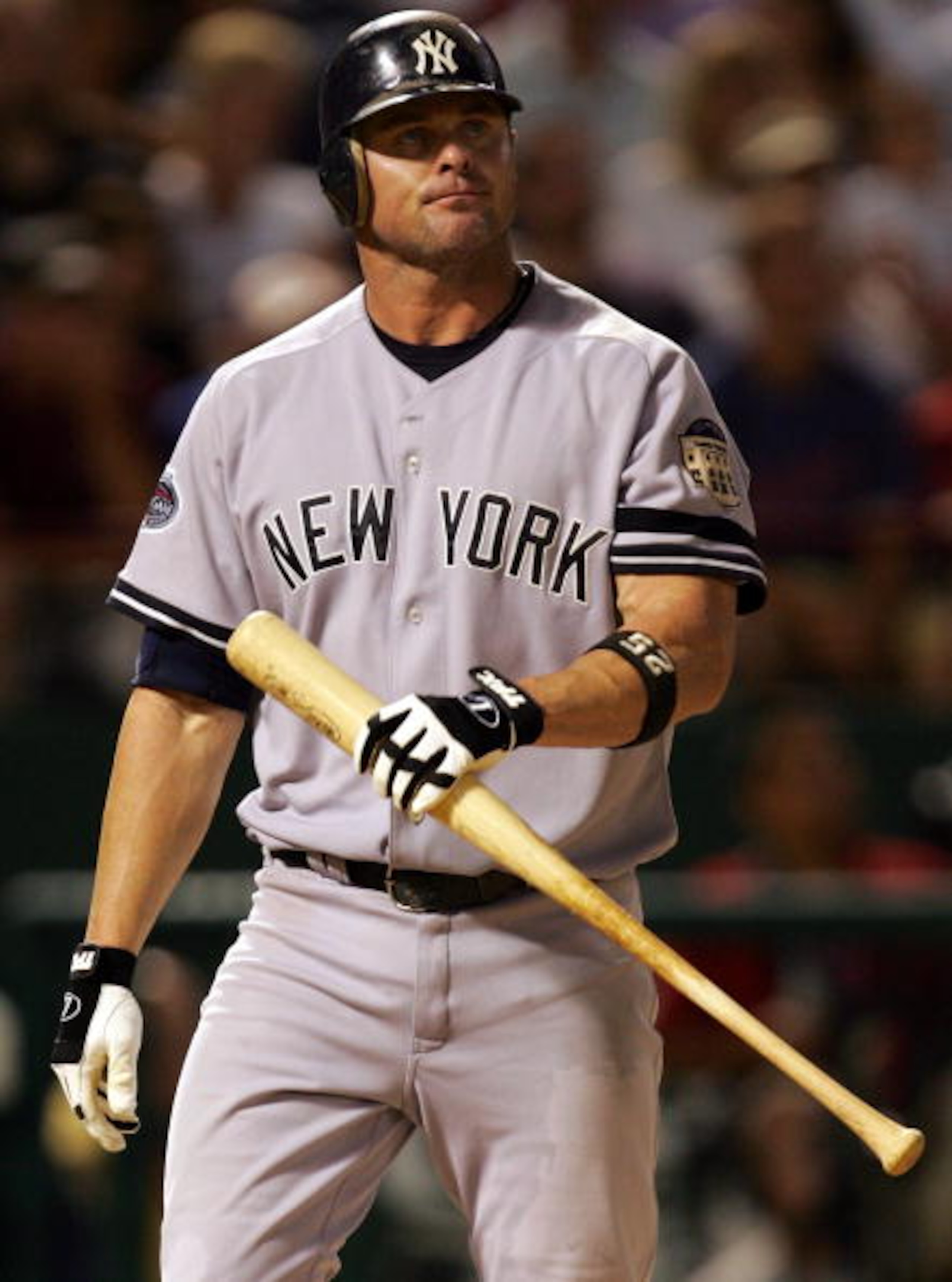 ARLINGTON, TX - AUGUST 06: Jason Giambi #25 of the New York Yankees during play against the Texas Rangers on August 6, 2008 at Rangers Ballpark in Arlington, Texas. (Photo by Ronald Martinez/Getty Images) ARLINGTON, TX - AUGUST 06: Jason Giambi #25 of the New York Yankees during play against the Texas Rangers on August 6, 2008 at Rangers Ballpark in Arlington, Texas. (Photo by Ronald Martinez/Getty Images)