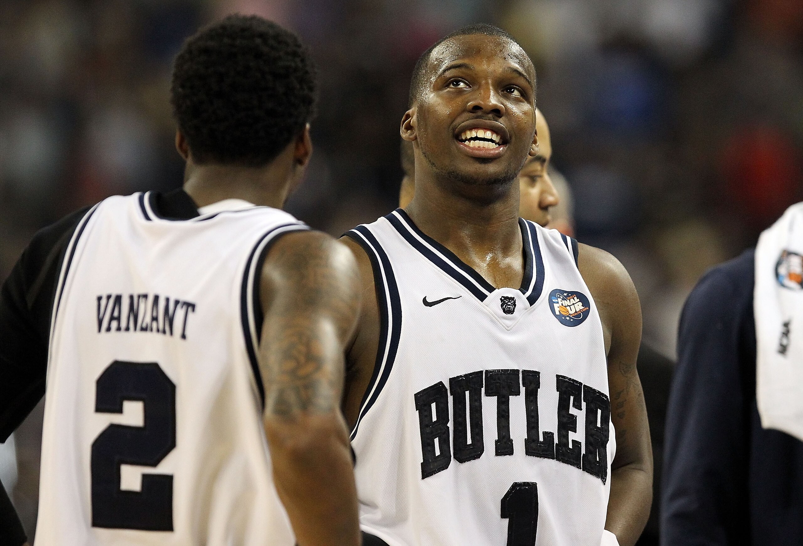 HOUSTON, TX - APRIL 02: Shelvin Mack #1 of the Butler Bulldogs looks on after defeating Virginia Commonwealth Rams during the National Semifinal game of the 2011 NCAA Division I Men's Basketball Championship at Reliant Stadium on April 2, 2011 in Houston HOUSTON, TX - APRIL 02: Shelvin Mack #1 of the Butler Bulldogs looks on after defeating Virginia Commonwealth Rams during the National Semifinal game of the 2011 NCAA Division I Men's Basketball Championship at Reliant Stadium on April 2, 2011 in Houston
