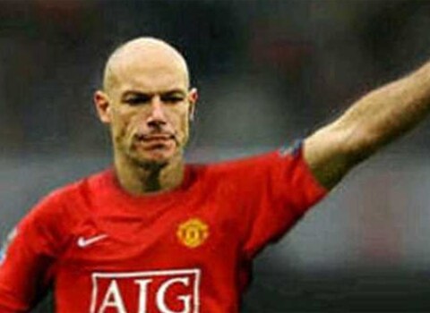 Posted on Babel's Twitter after the FA Cup clash against United