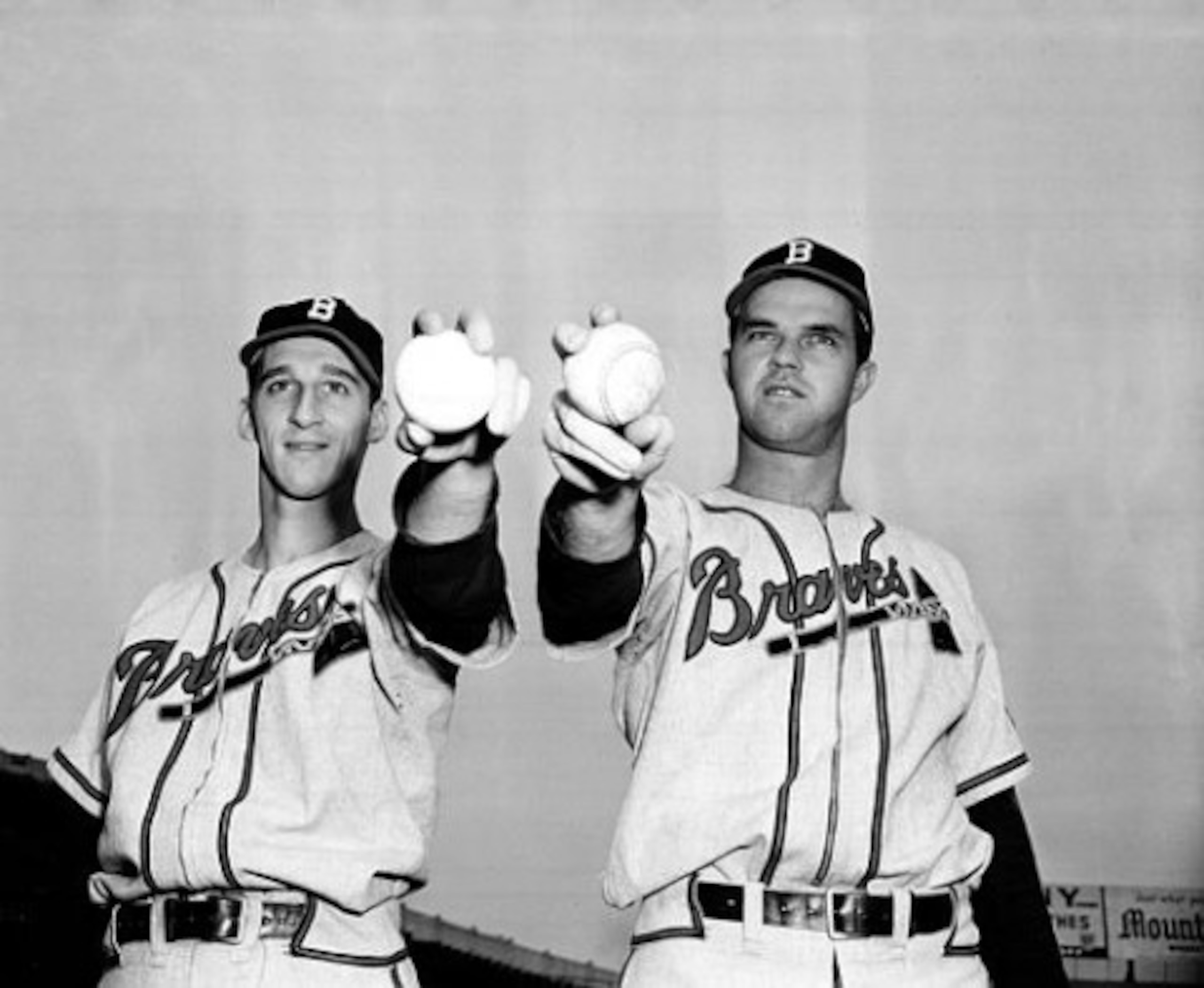 Warren Spahn and Johnny Sain