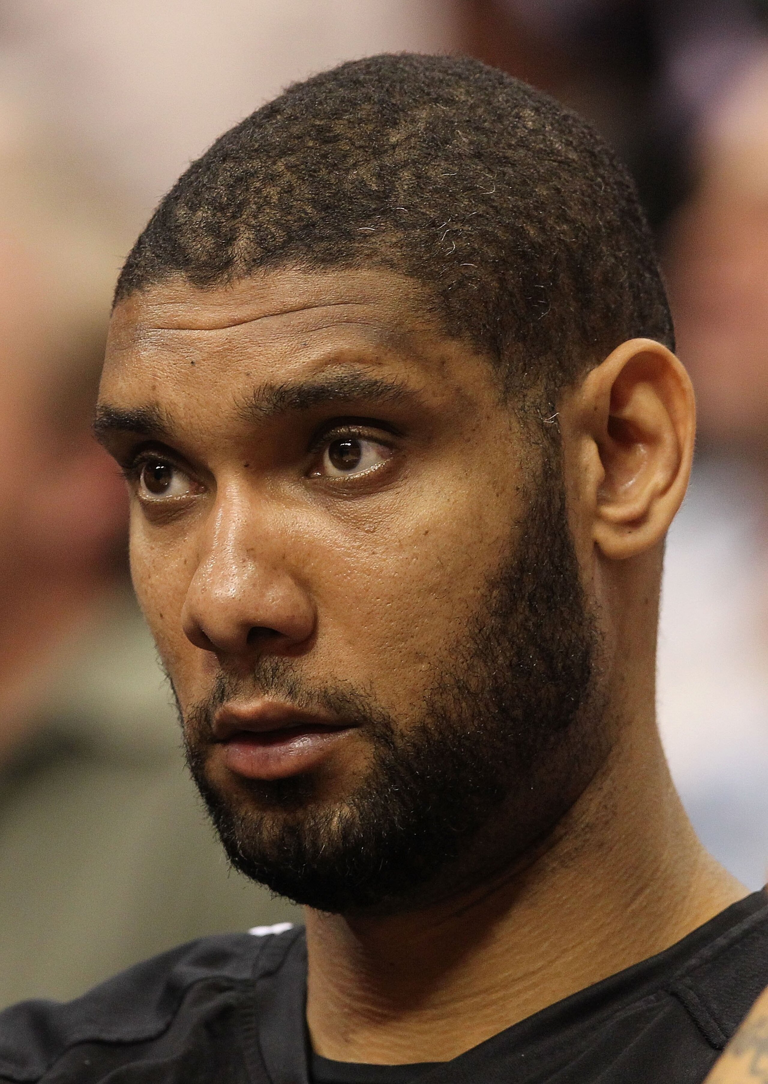 DALLAS - APRIL 27:  Tim Duncan #21 of the San Antonio Spurs in Game Five of the Western Conference Quarterfinals during the 2010 NBA Playoffs at American Airlines Center on April 27, 2010 in Dallas, Texas. NOTE TO USER: User expressly acknowledges and agr