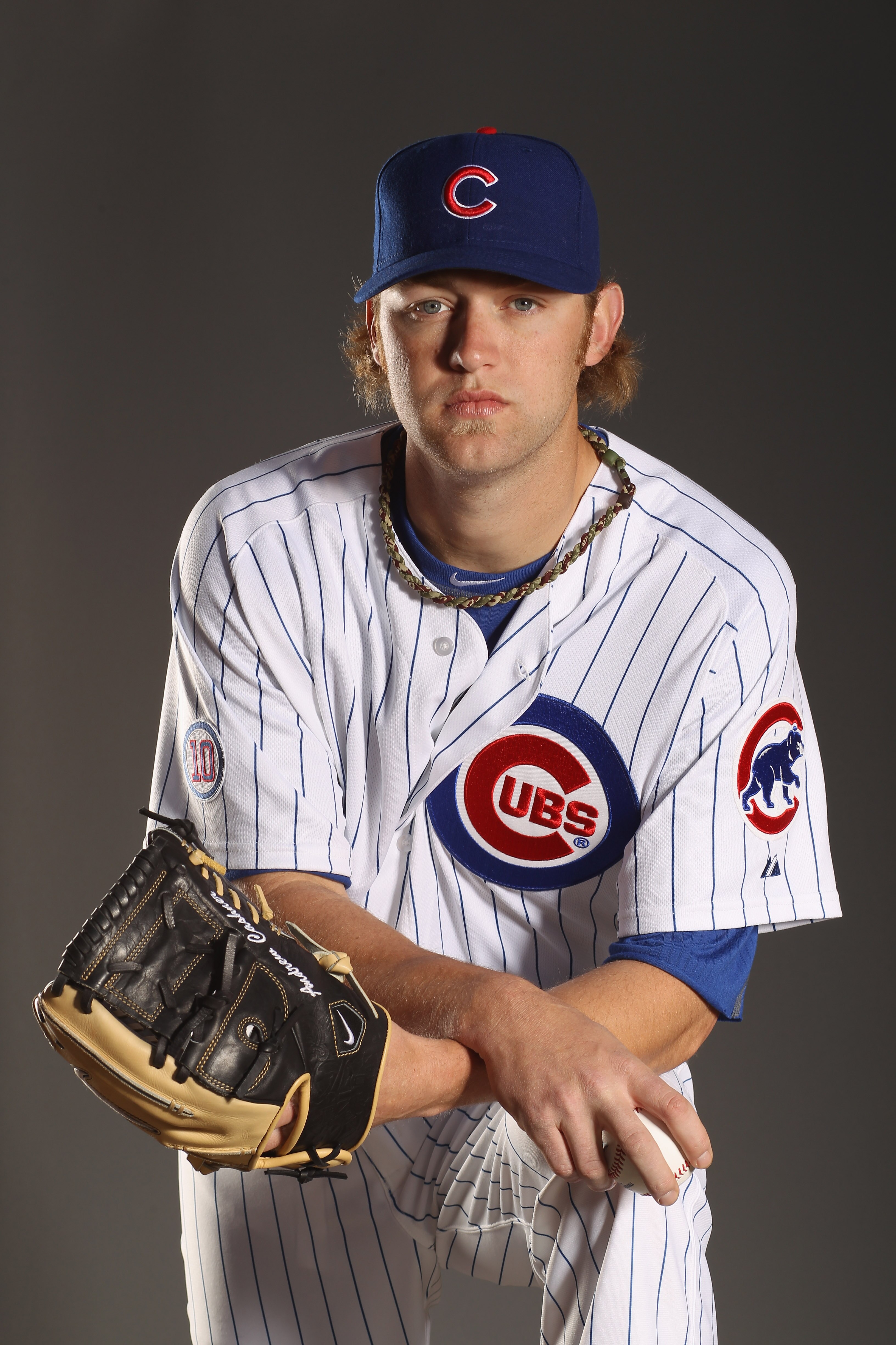 MESA, AZ - FEBRUARY 22:  Andrew Cashner #48 of the Chicago Cubs poses for a portrait during media photo day at Finch Park on February 22, 2011 in Mesa, Arizona.  (Photo by Ezra Shaw/Getty Images)