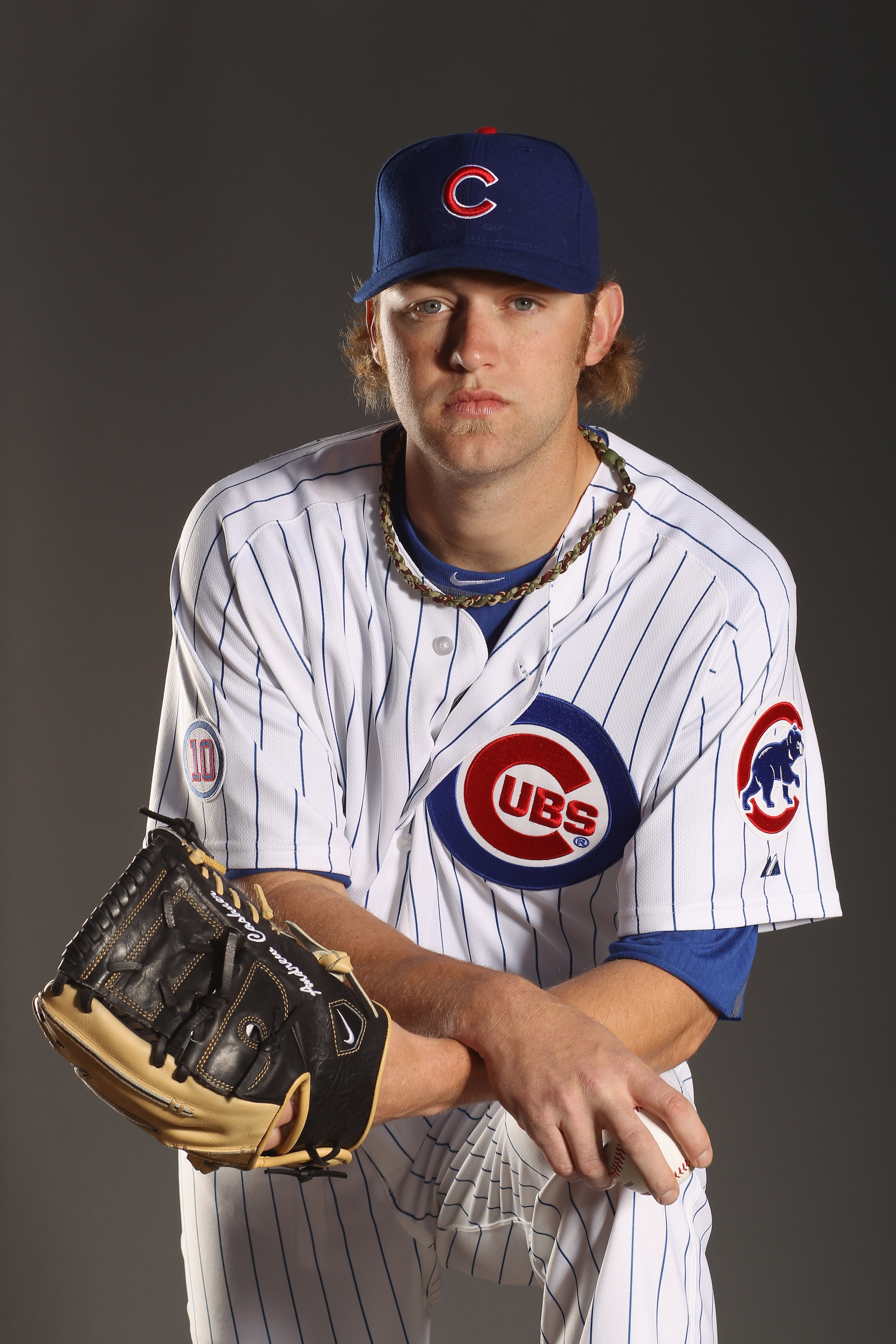 MESA, AZ - FEBRUARY 22:  Andrew Cashner #48 of the Chicago Cubs poses for a portrait during media photo day at Finch Park on February 22, 2011 in Mesa, Arizona.  (Photo by Ezra Shaw/Getty Images)