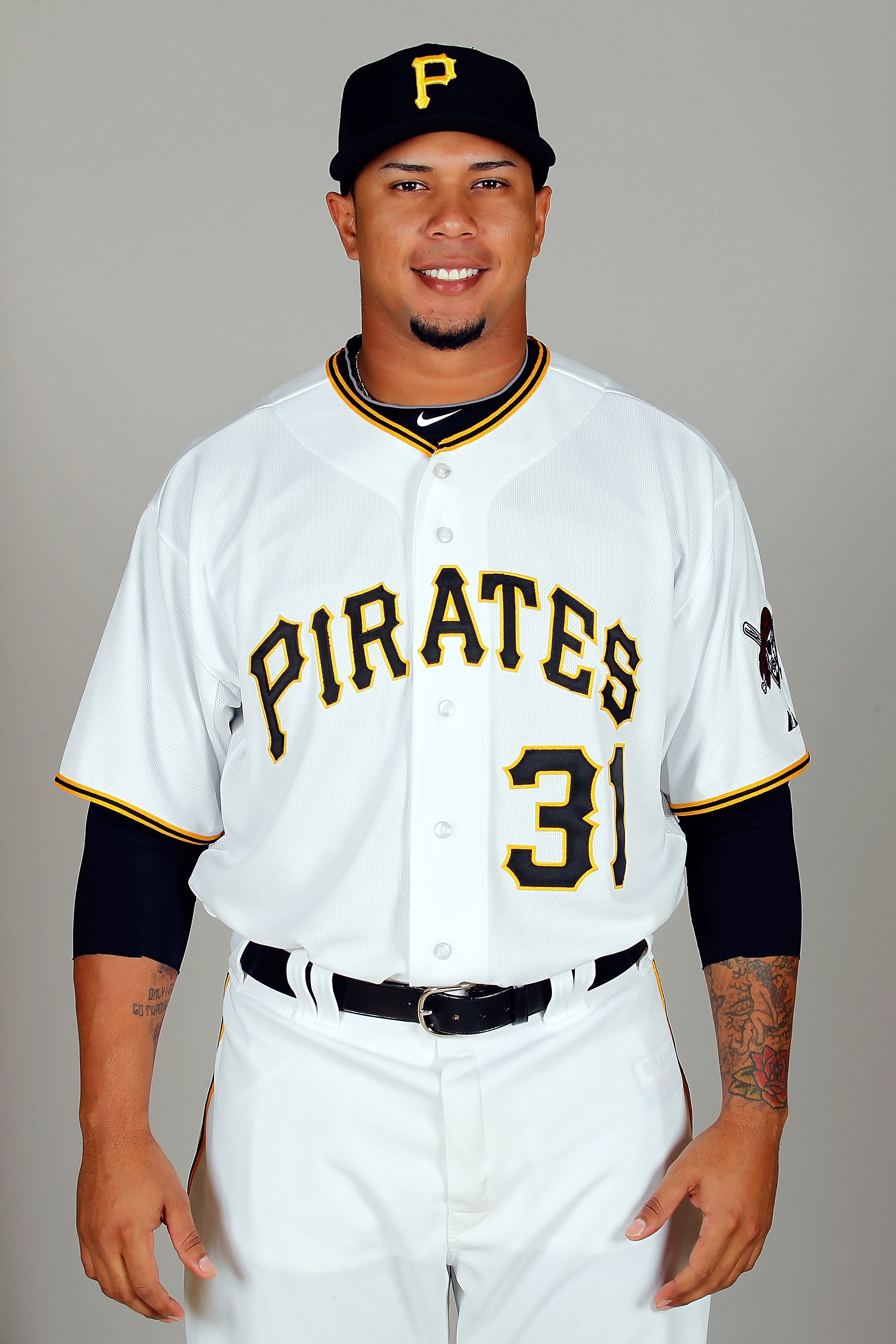 BRADENTON, FL - FEBRUARY 20:  Outfielder Jose Tabata #31 of the Pittsburgh Pirates poses for a photo during photo day at Pirate City on February 20, 2011 in Bradenton, Florida.  (Photo by J. Meric/Getty Images)