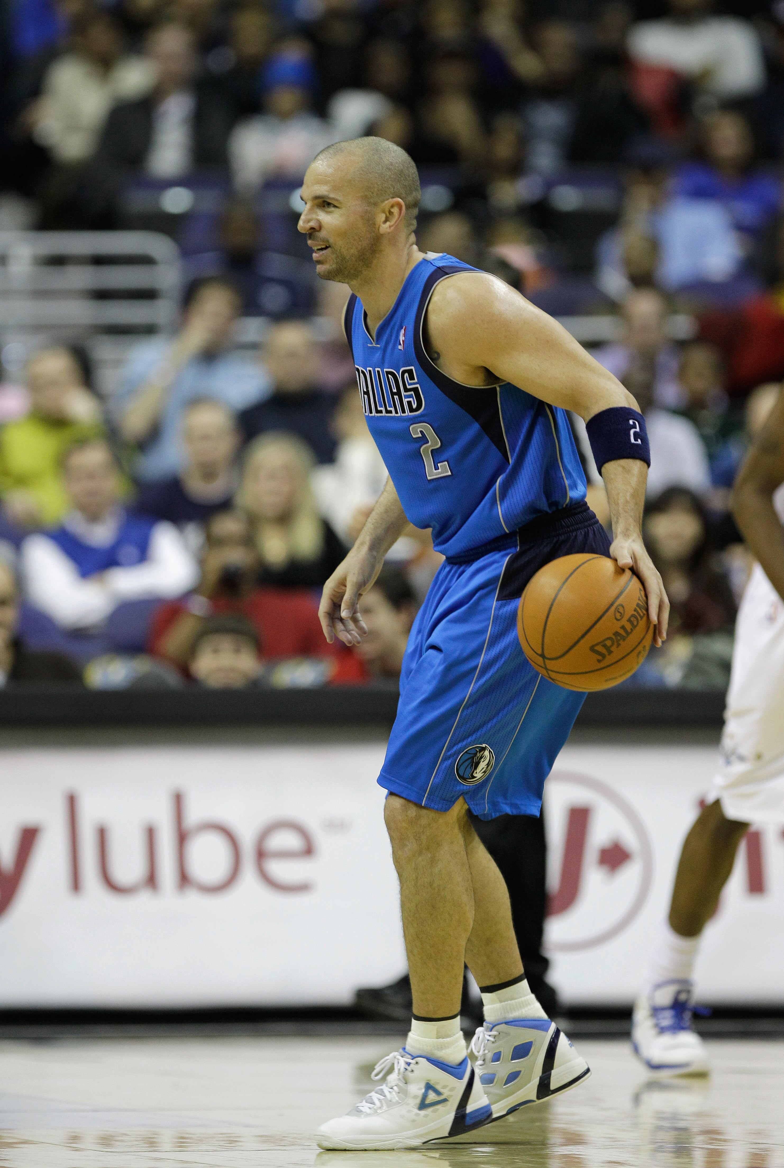 WASHINGTON, DC - FEBRUARY 26: Jason Kidd #2 of the Dallas Mavericks against the Washington Wizardsat the Verizon Center on February 26, 2011 in Washington, DC. NOTE TO USER: User expressly acknowledges and agrees that, by downloading and or using this Pho