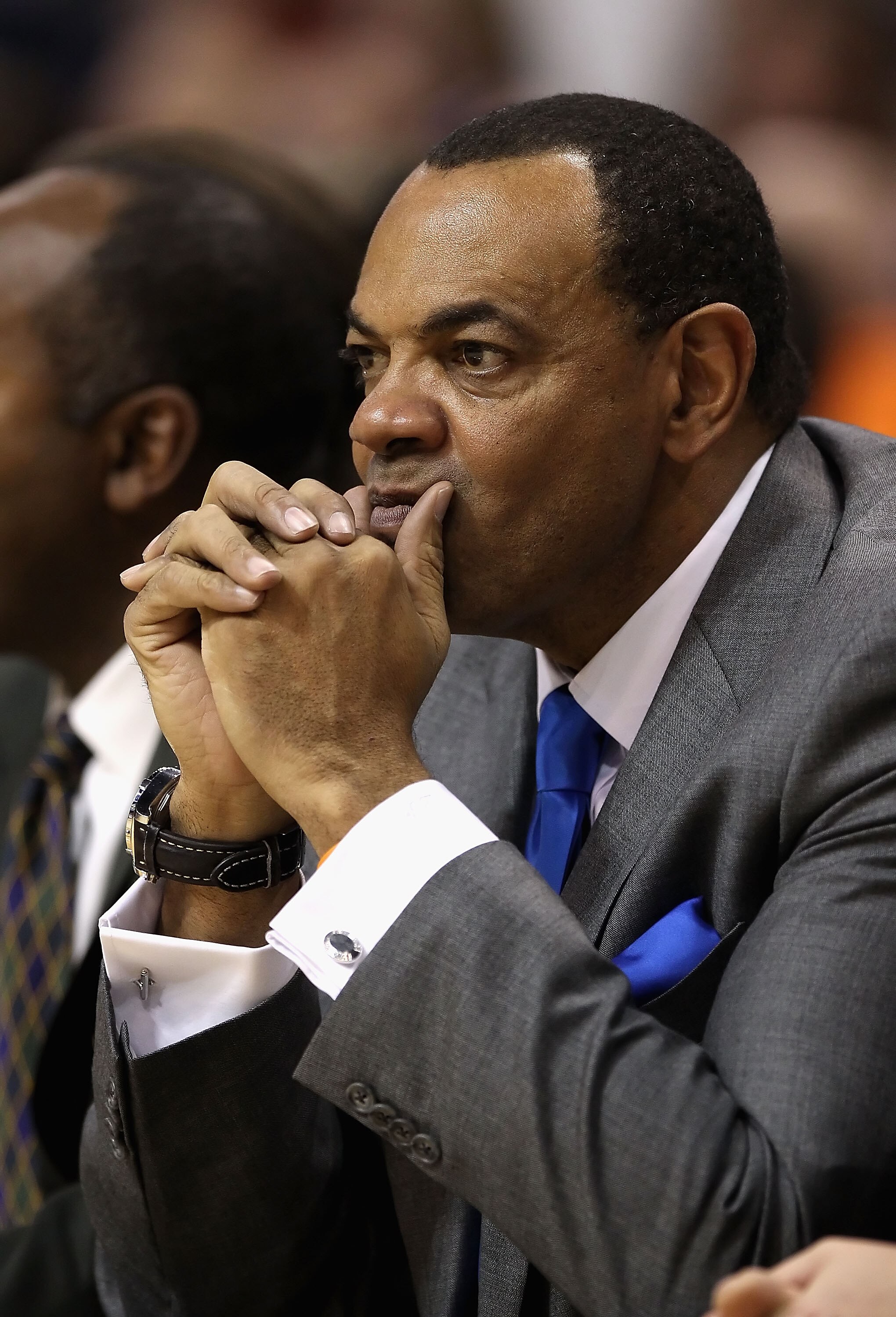 PHOENIX - DECEMBER 08:  Head coach Lionel Hollins of the Memphis Grizzlies during the NBA game against the Phoenix Suns at US Airways Center on December 8, 2010 in Phoenix, Arizona. The Grizzlies defeated the Suns 104-98 in overtime.  NOTE TO USER: User e
