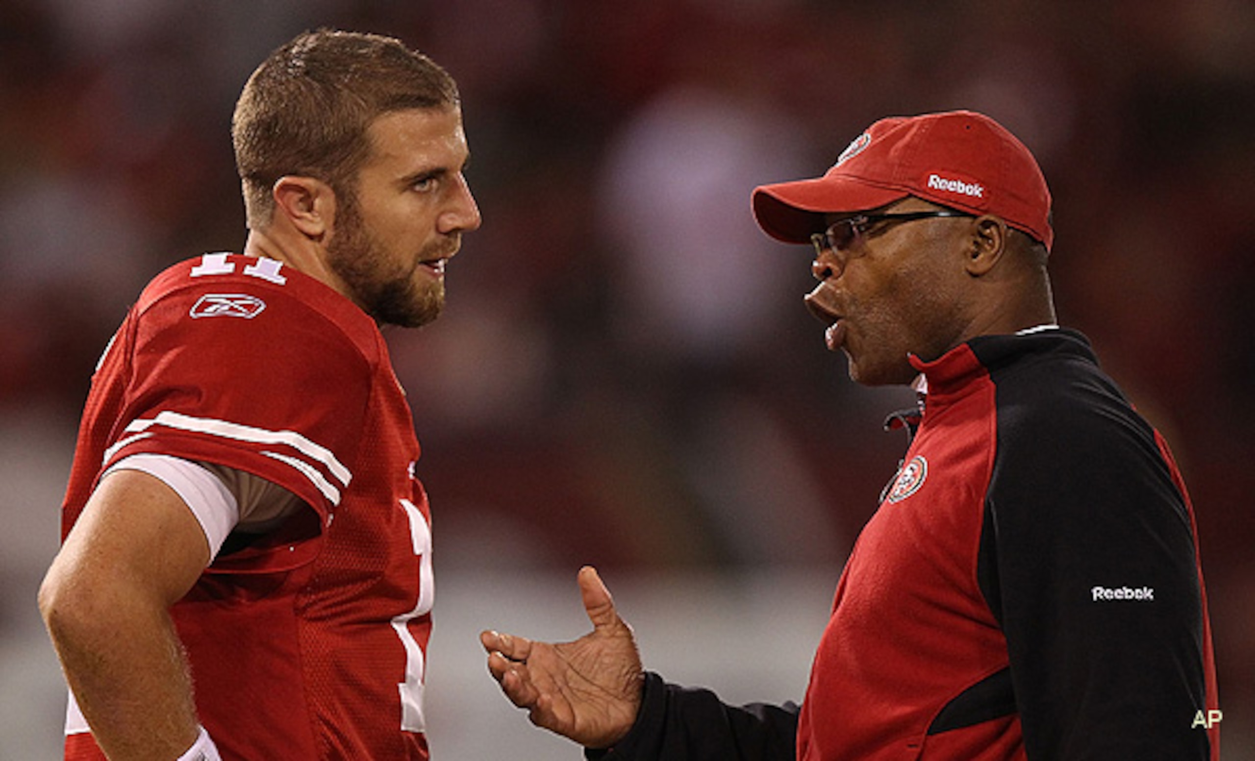 chMike Singletary crushed Alex Smith during his tenure as head coach.