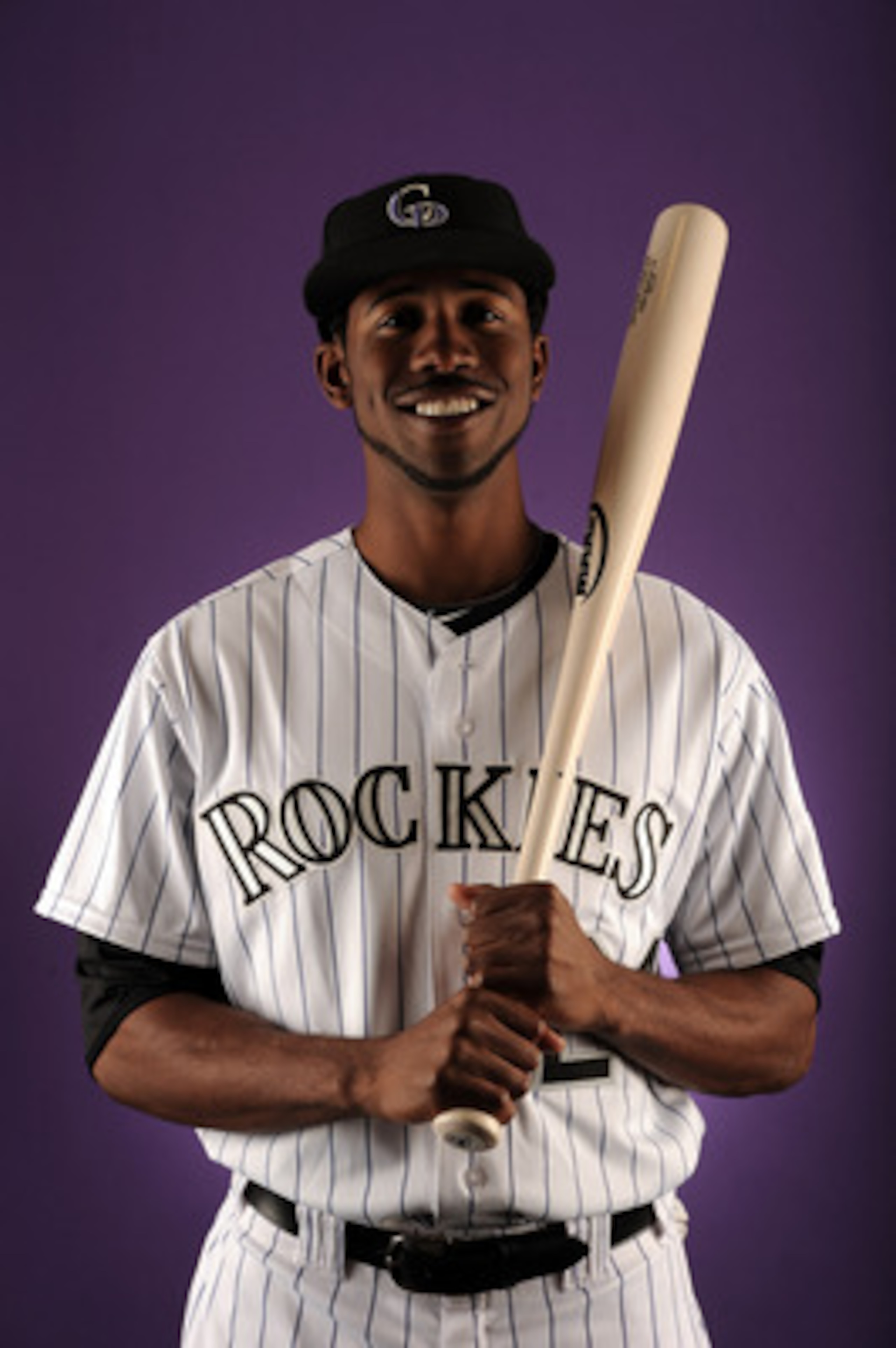 SCOTTSDALE, AZ - FEBRUARY 24:  Dexter Fowler #24 of the Colorado Rockies poses for a portrait during photo day at the Salt River Fields at Talking Stick on February 24, 2011 in Scottsdale, Arizona.  (Photo by Harry How/Getty Images)