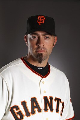 SCOTTSDALE, AZ - FEBRUARY 23:  Jeremy Affeldt #41 of the San Francisco Giants poses for a portrait during media photo day at Scottsdale Stadium on February 23, 2011 in Scottsdale, Arizona.  (Photo by Ezra Shaw/Getty Images)