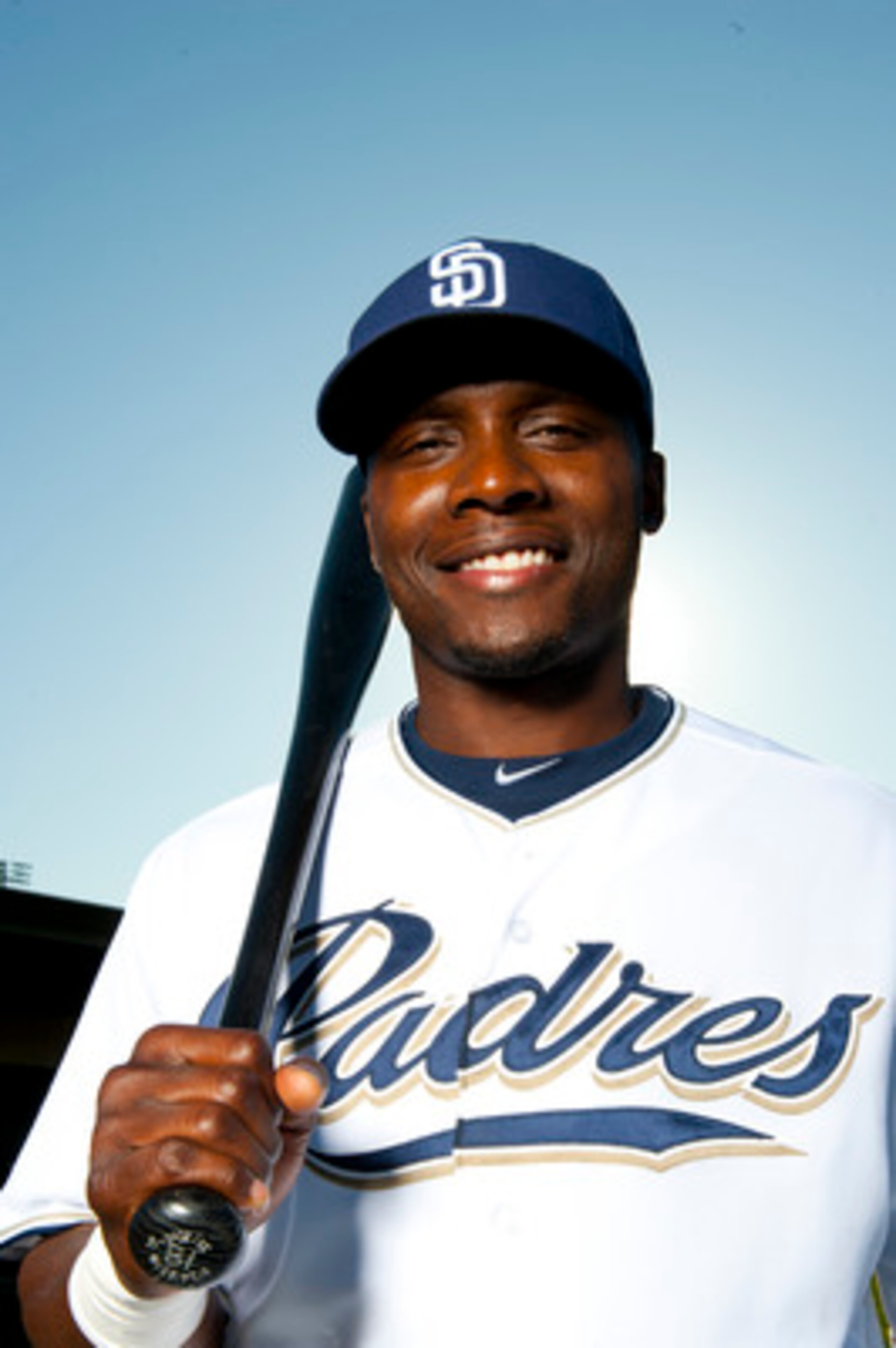 PEORIA, AZ - FEBRUARY 23: Orlando Hudson #1 of the San Diego Padres poses during their photo day at the Padres Spring Training Complex on February 23, 2011 in Peoria, Arizona. (Photo by Rob Tringali/Getty Images)