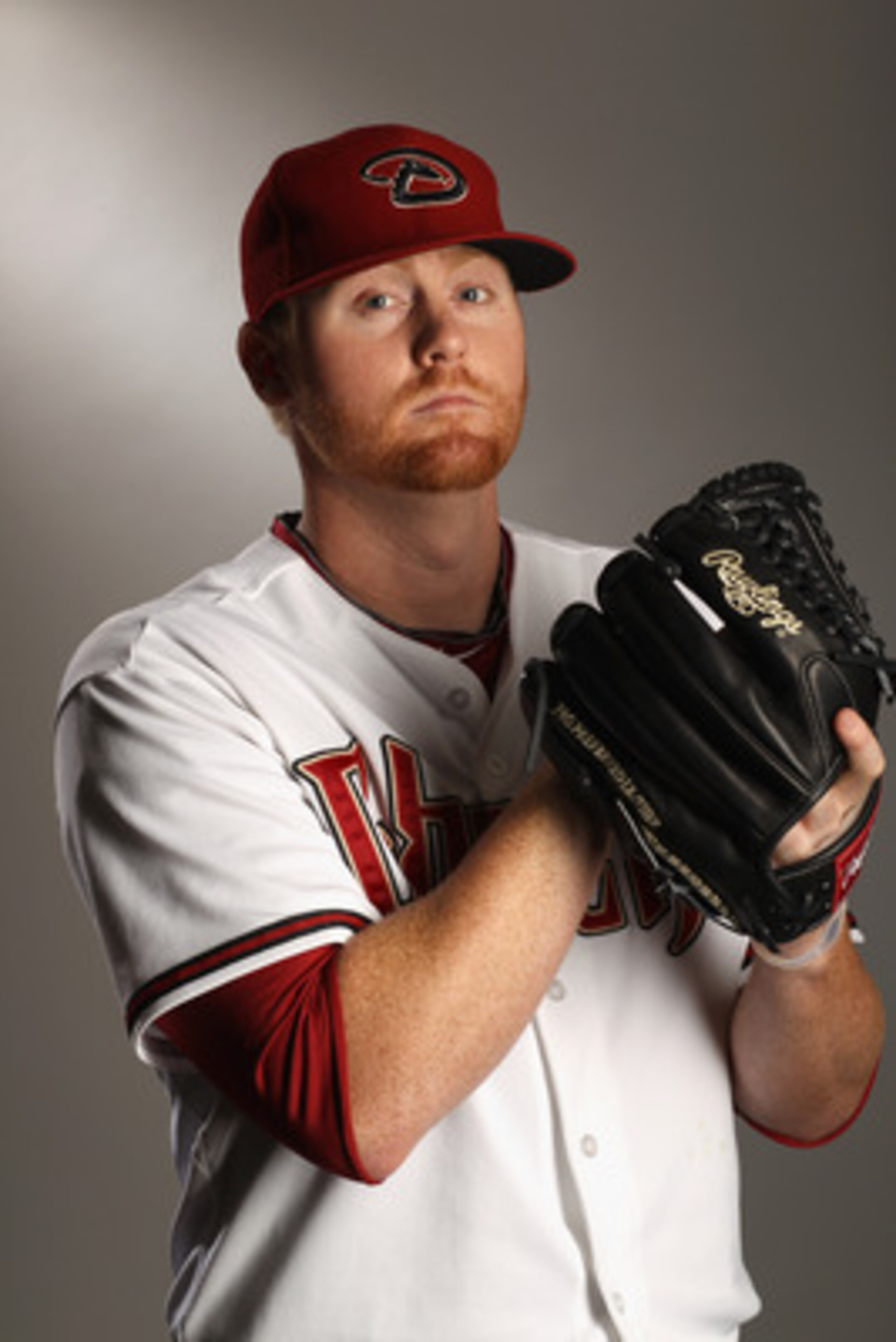 SCOTTSDALE, AZ - FEBRUARY 21:  Barry Enright #54 of the Arizona Diamondbacks poses for a portrait at Salt River Fields at Talking Stick on February 21, 2011 in Scottsdale, Arizona.  (Photo by Ezra Shaw/Getty Images)