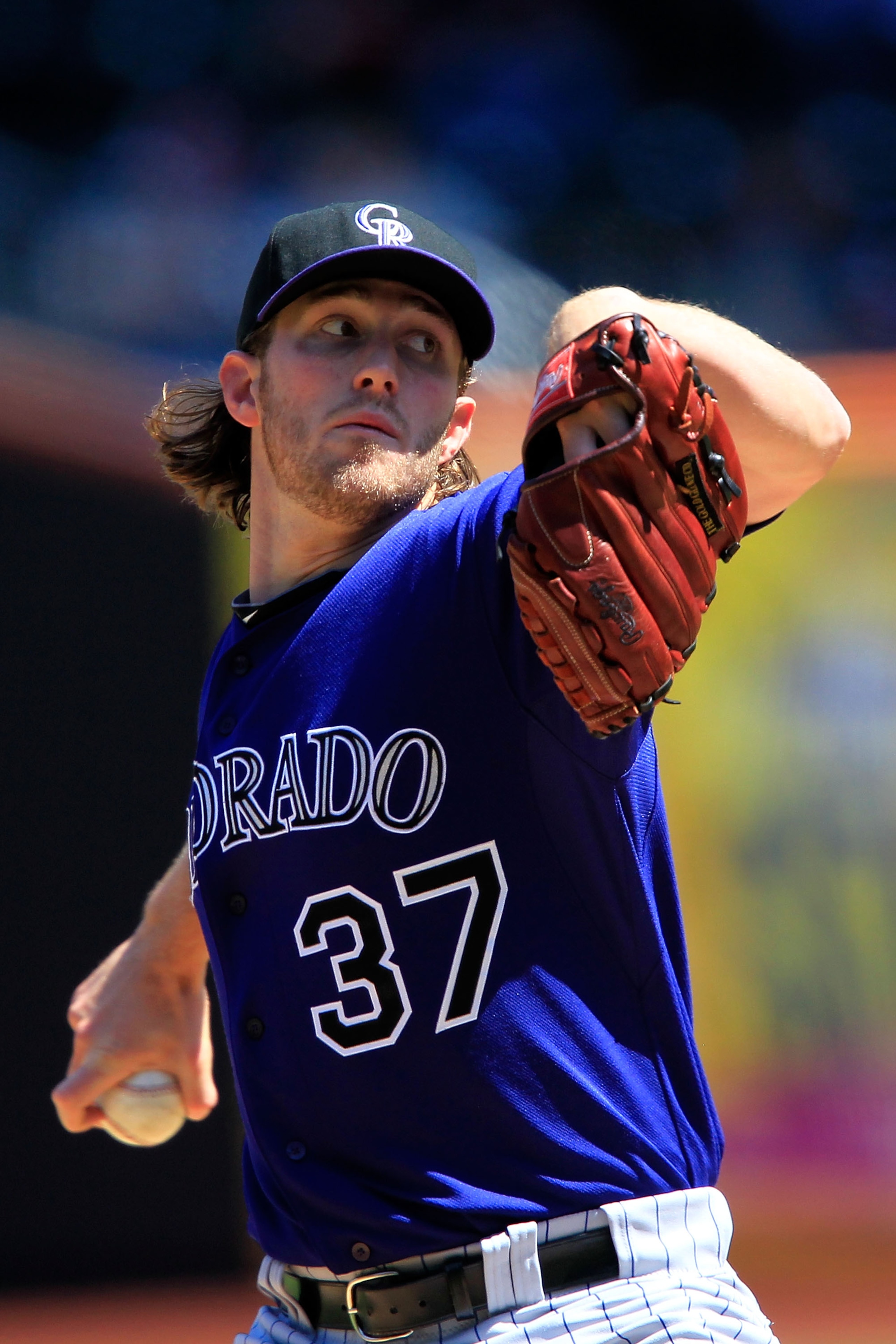 NEW YORK, NY - APRIL 14:  Greg Reynolds #37 of the Colorado Rockies pitches against the New York Mets at Citi Field on April 14, 2011 in the Flushing neighborhood of the Queens borough of New York City.  (Photo by Chris Trotman/Getty Images)