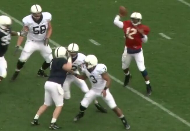 Penn States offensive line did ok given the circumstances.